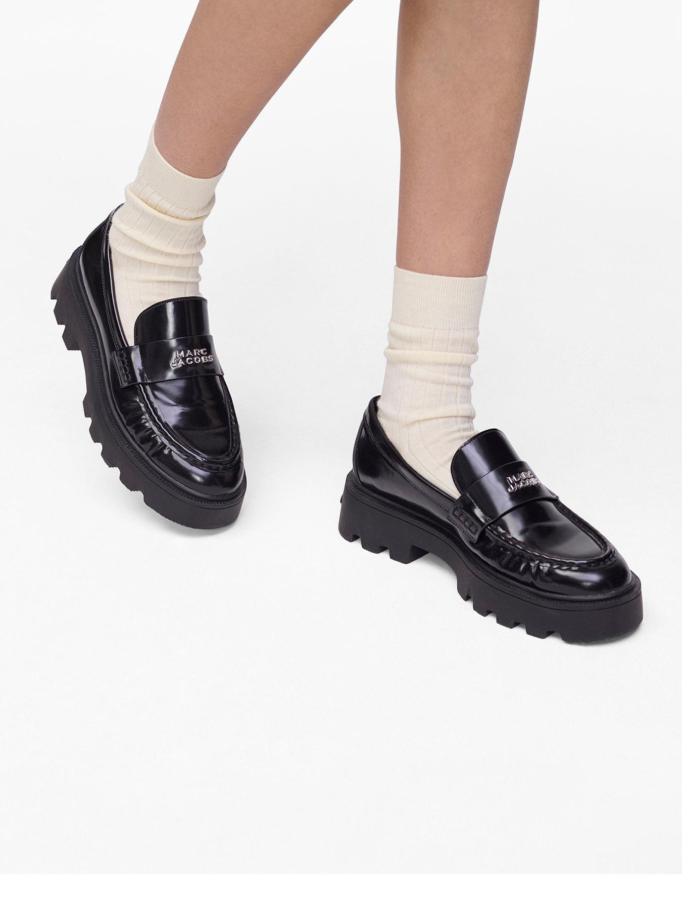Image 3 of 4 of MARC JACOBS The Frankie Loafer - Black