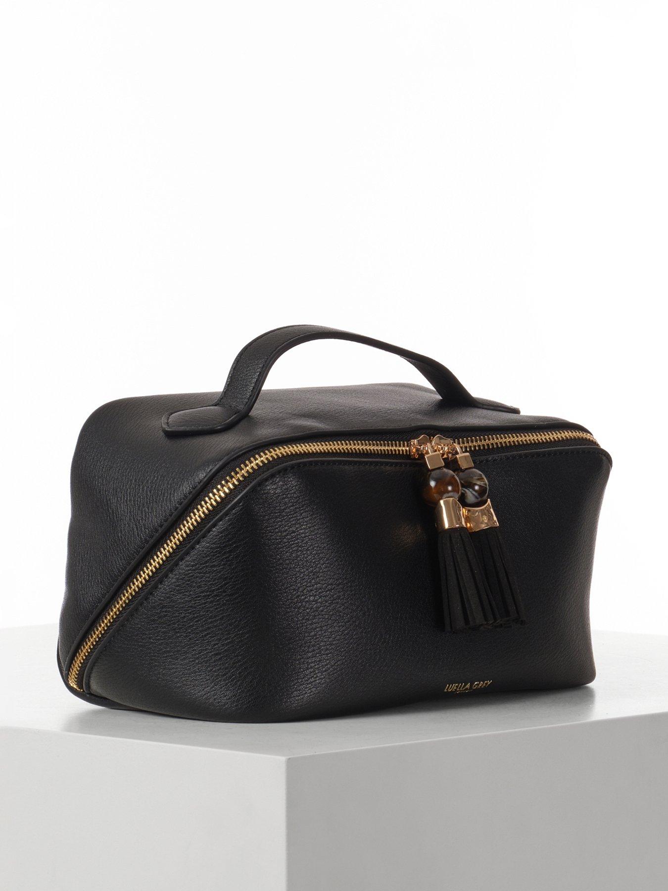 Luella Grey Carmel Make Up Pouch, Black, Women