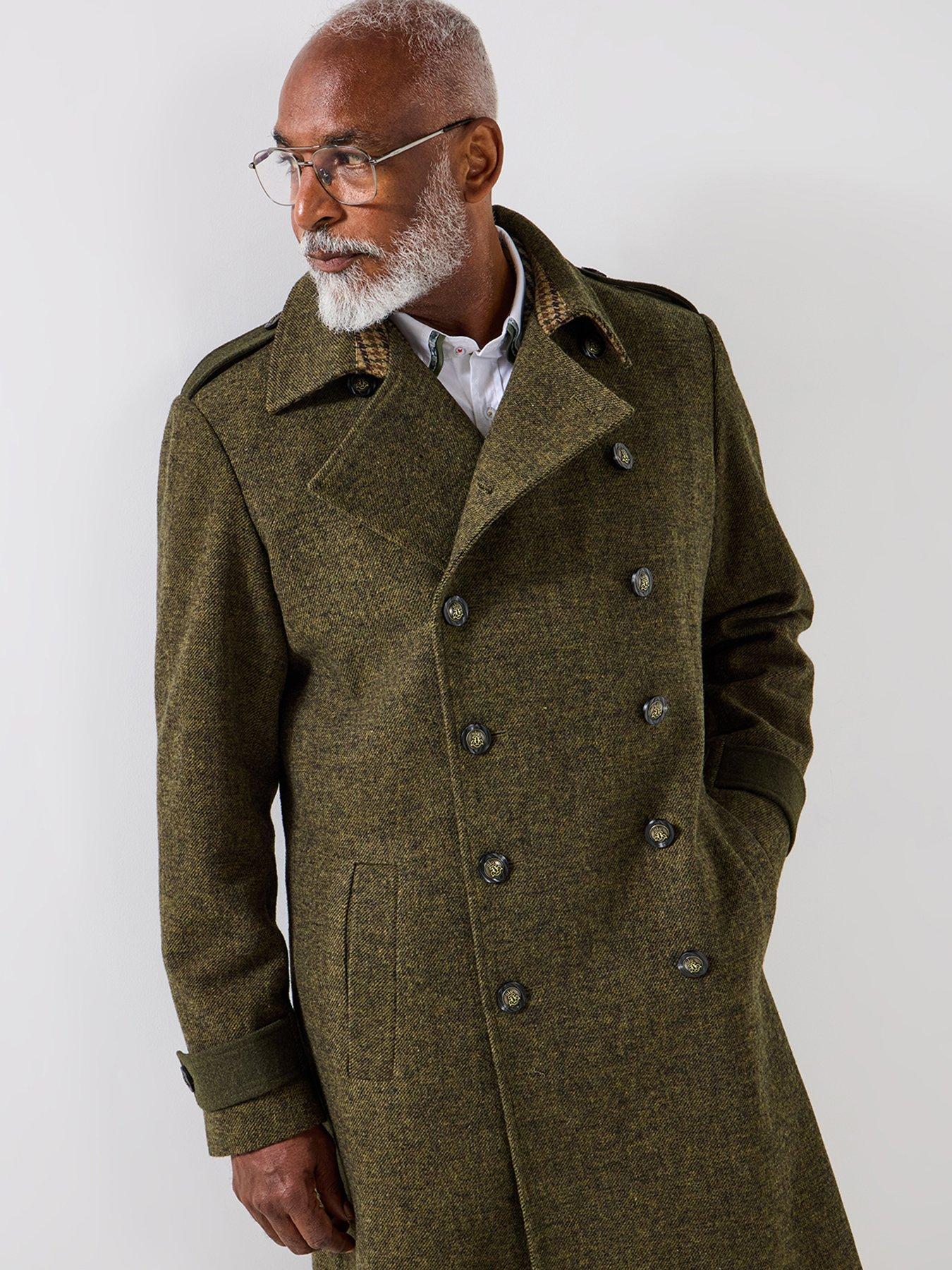 Joe Browns Double-Breasted Longline Trench Coat - Khaki | Very