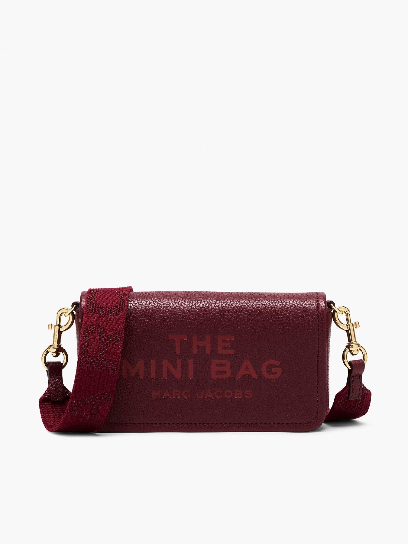 MARC JACOBS The Mini Bag - Dark Red