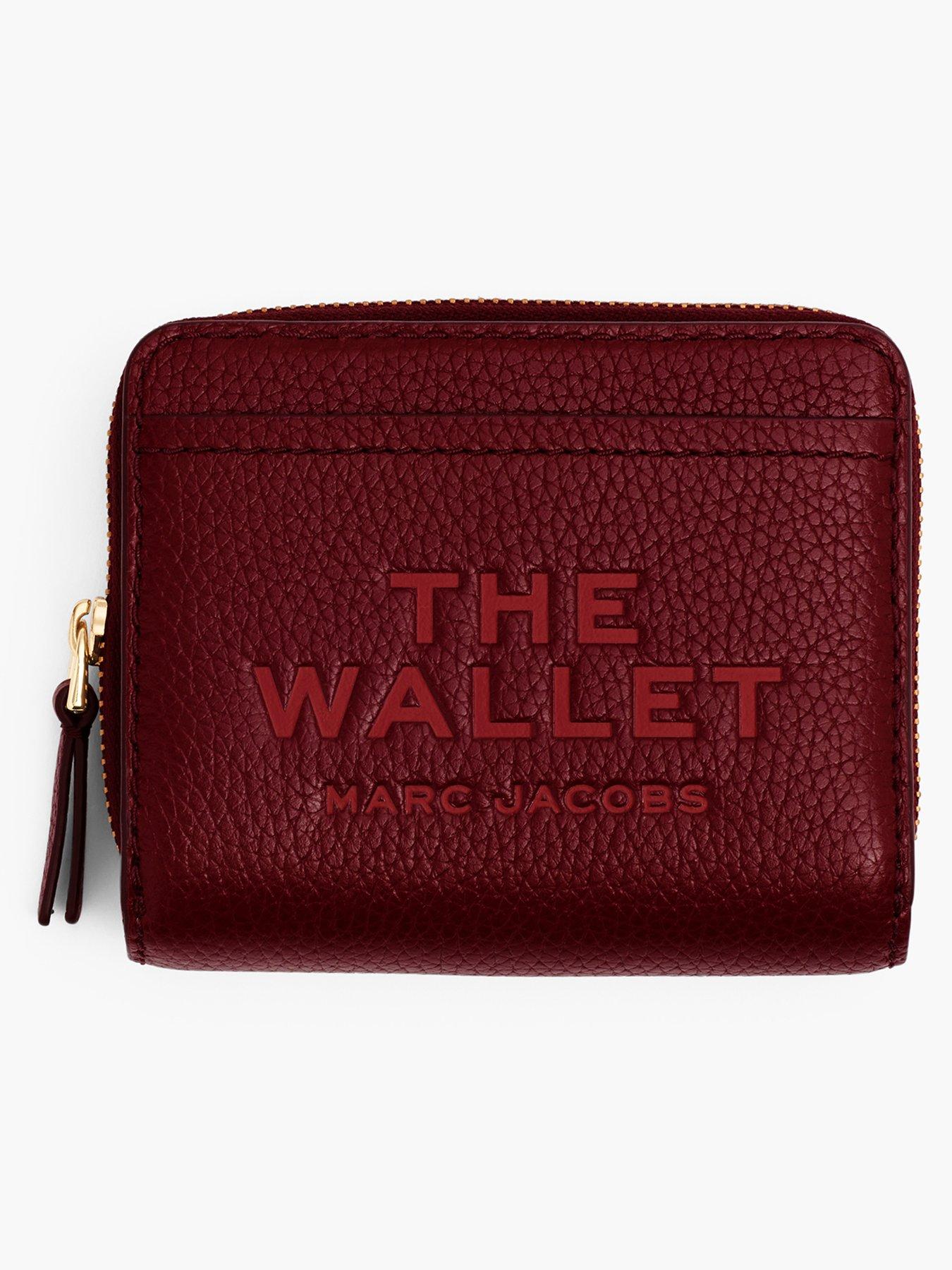 MARC JACOBS The Mini Compact Wallet - Dark Red