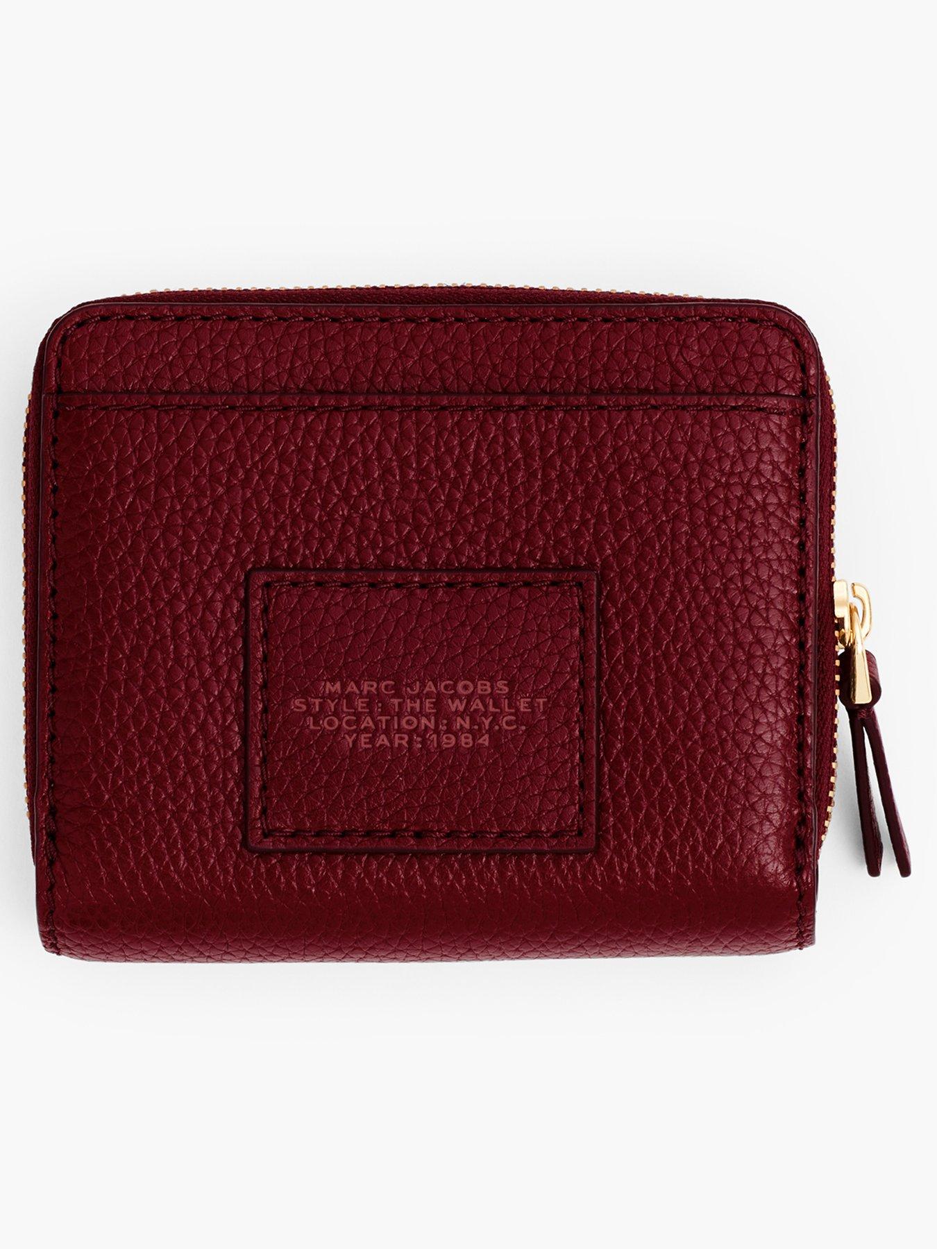 MARC JACOBS The Mini Compact Wallet - Dark Red | Very