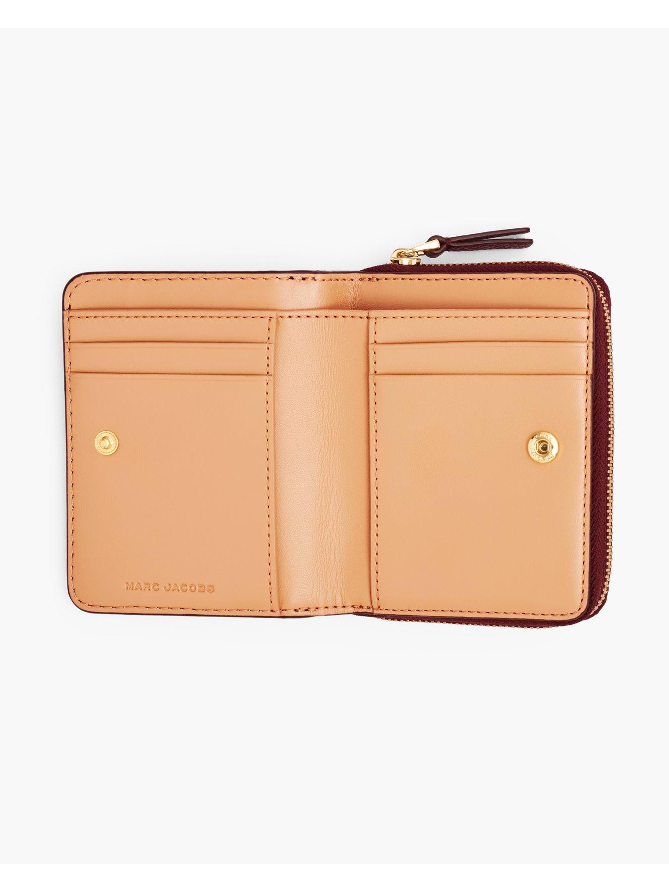 MARC JACOBS The Mini Compact Wallet - Dark Red | Very
