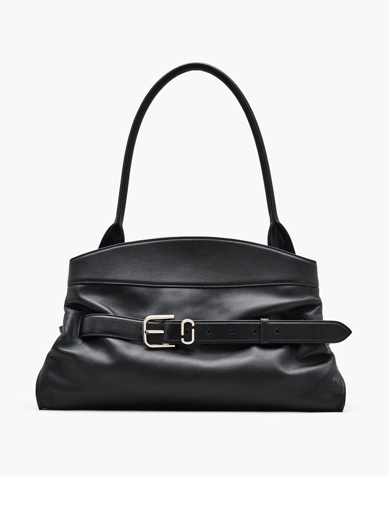 00s y2k archive 【Dakota】leather handbag MARC JACOBS The Dakota Satchel - Black | Very