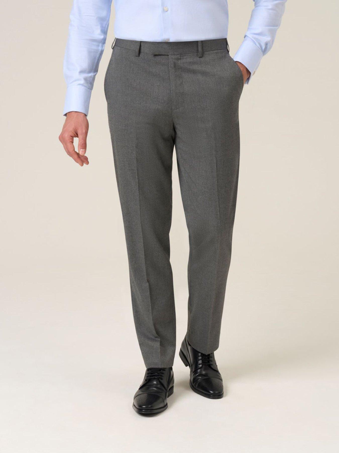 Skopes Tailored Fit Liston Suit Trousers - Grey