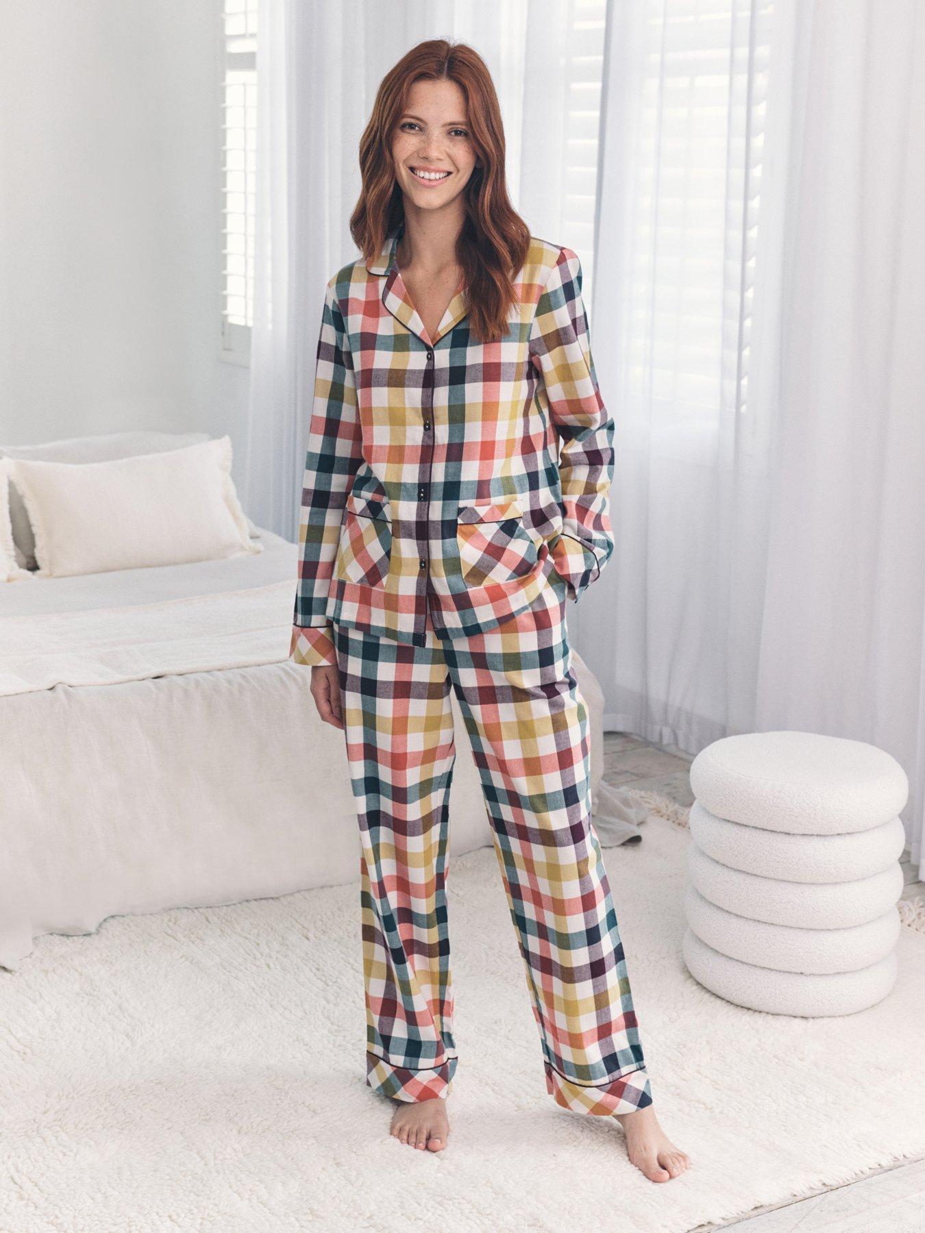 Image 1 of 6 of CHELSEA PEERS Long Pyjama Set - Multi