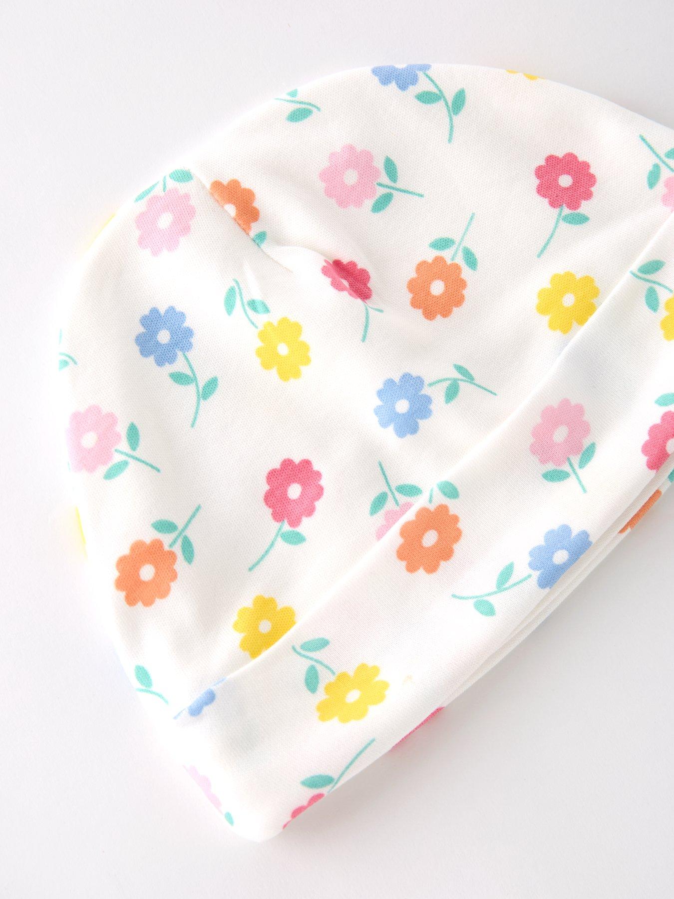 Image 4 of 5 of The Very Collection Floral Print Sleepsuit Set (0-3 months - 18-24 months)