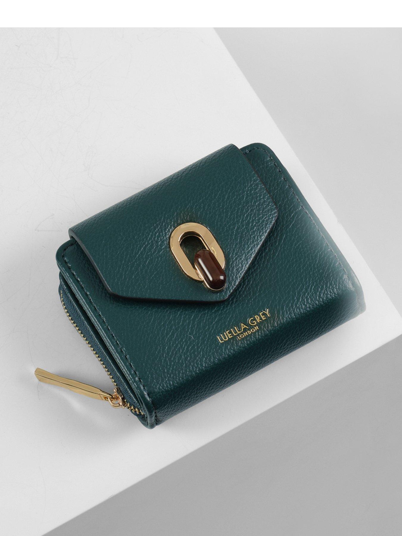Luella Grey Selina Peacock Purse - Blue