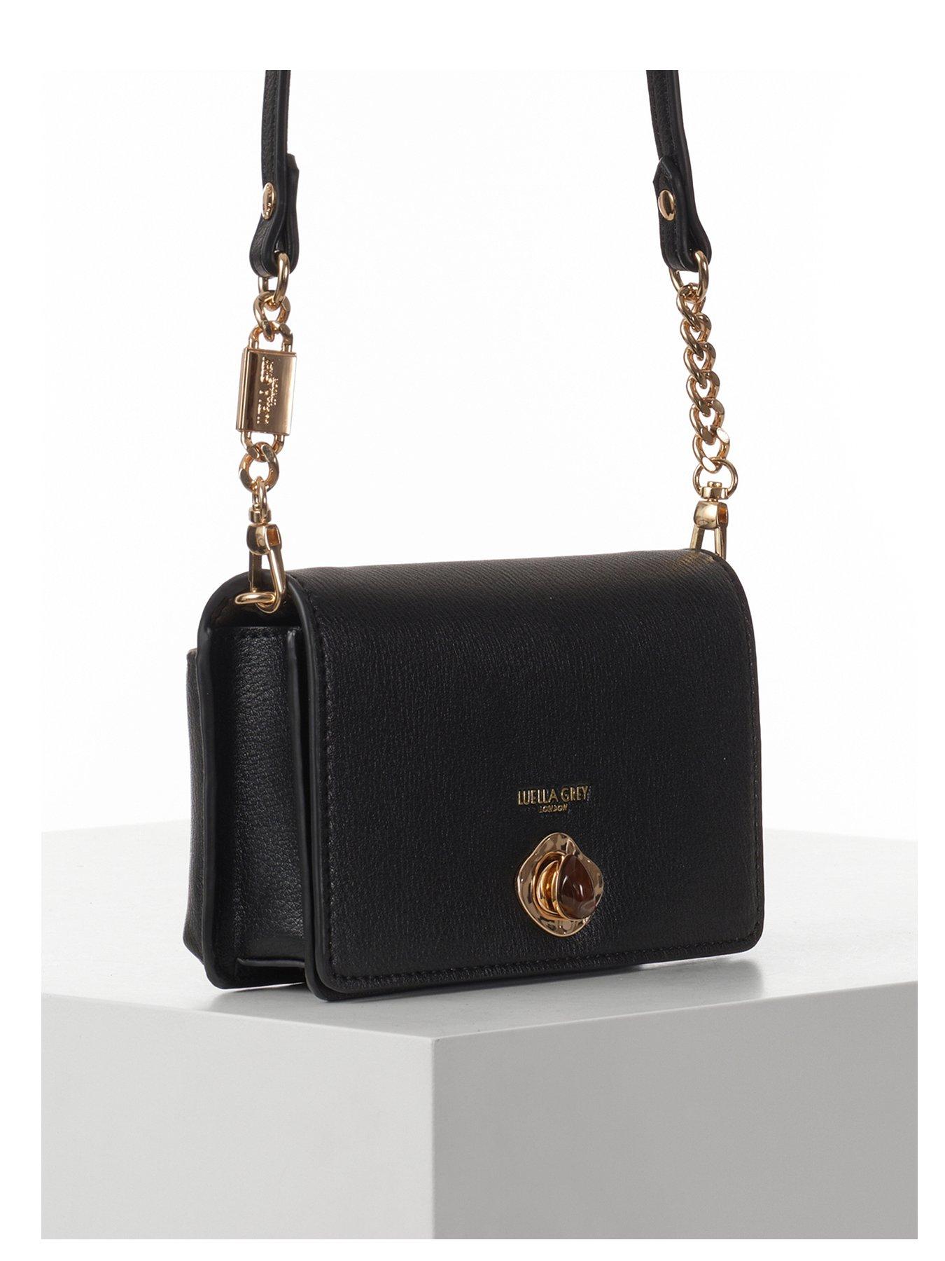 undefined Luella Grey Eloise Black Phone Bag