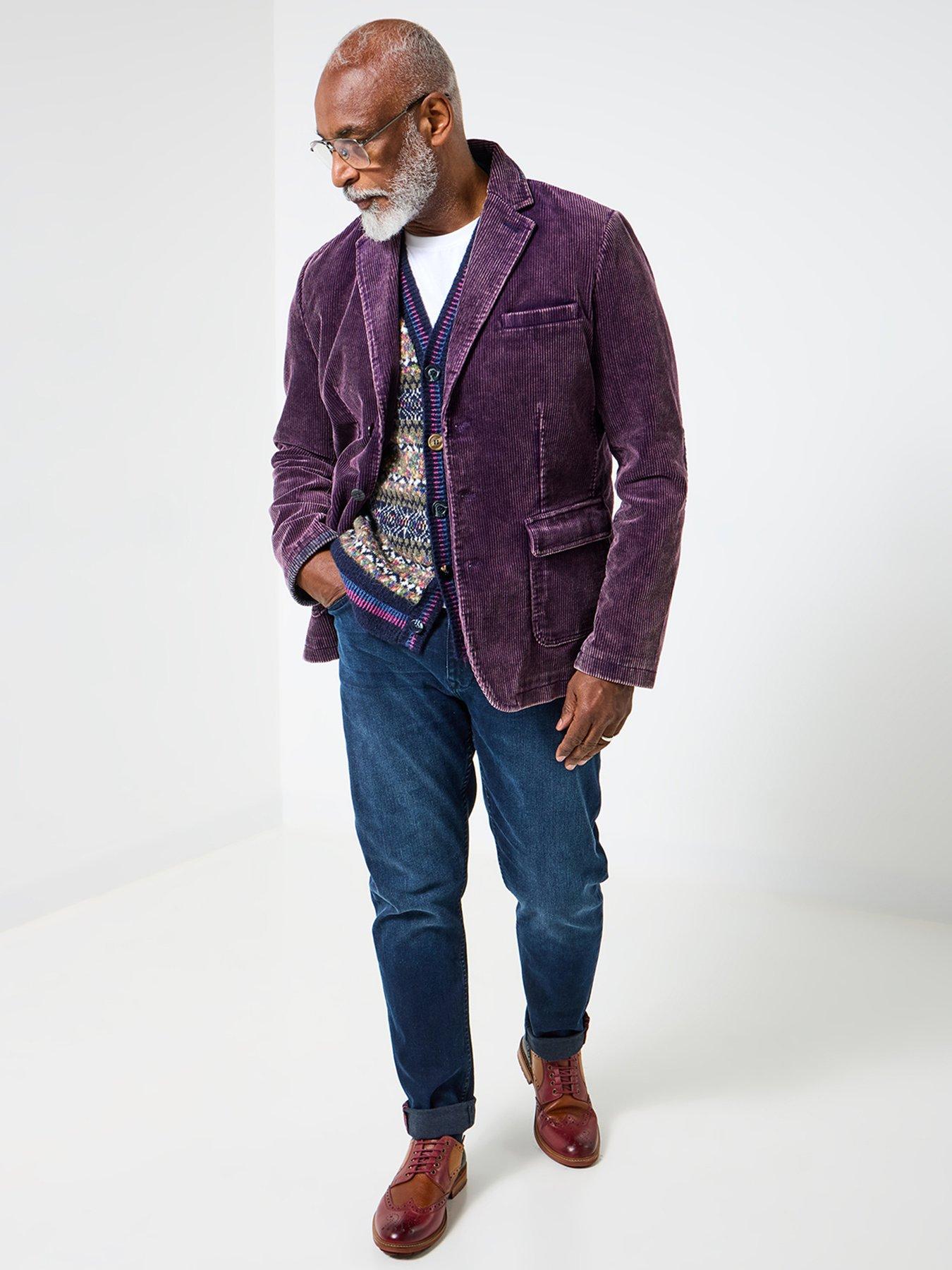 Joe Browns Corduroy Blazer Purple Very