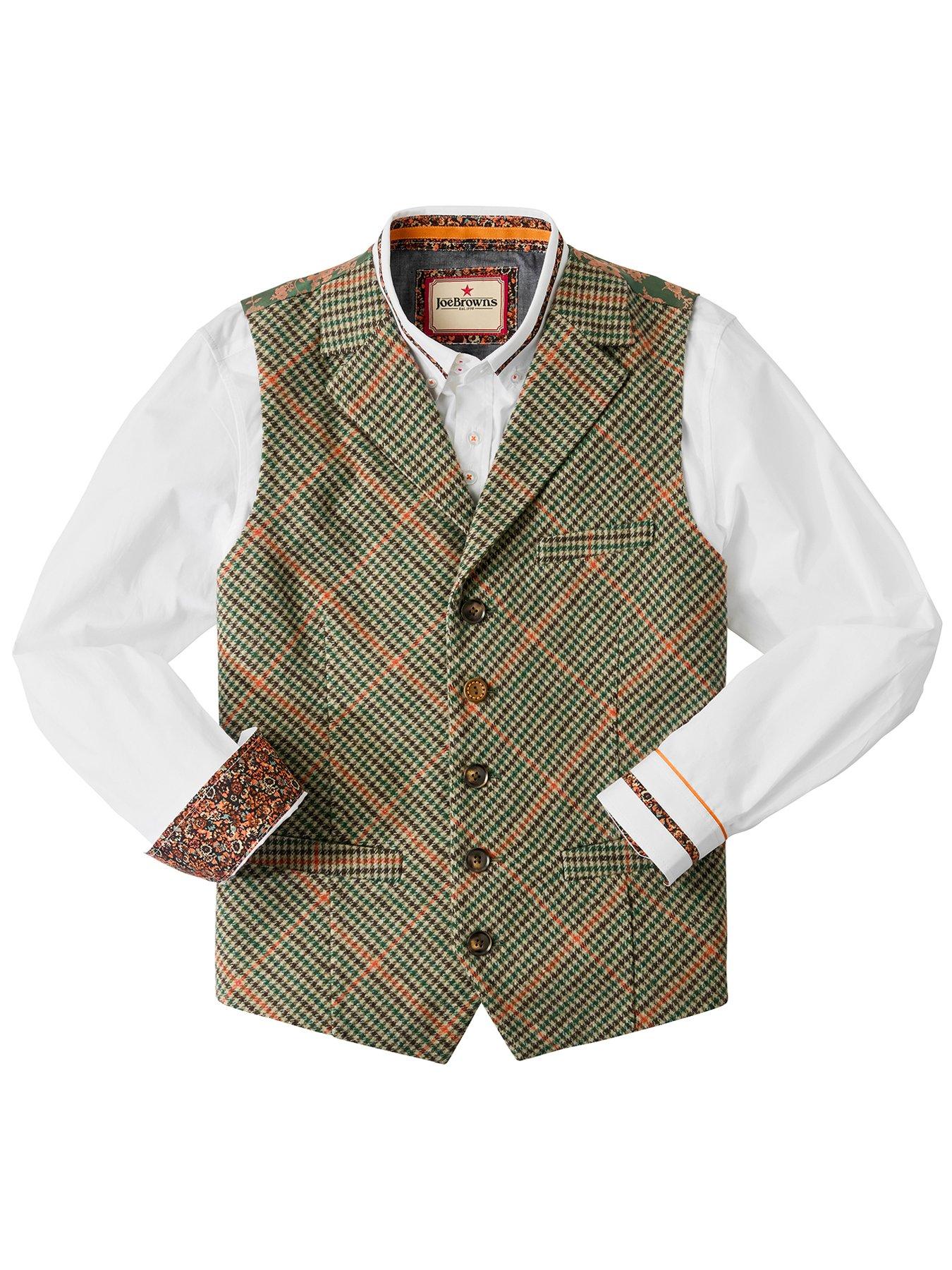 Joe Browns Vintage Workwear Twill Blazer | Aus Baumwolle Mit Elasthan | Klassischer Blazer Mit Knopfleiste