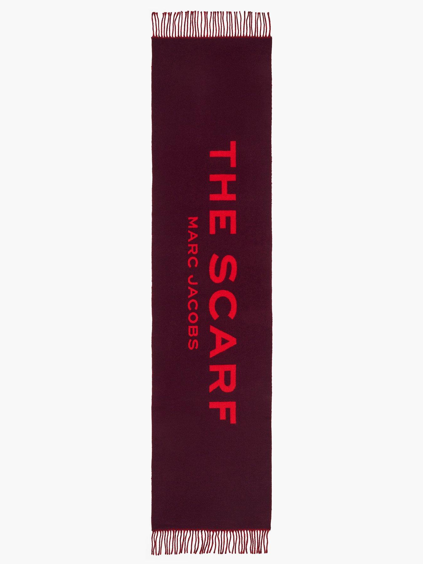 MARC JACOBS The Scarf - Dark Red