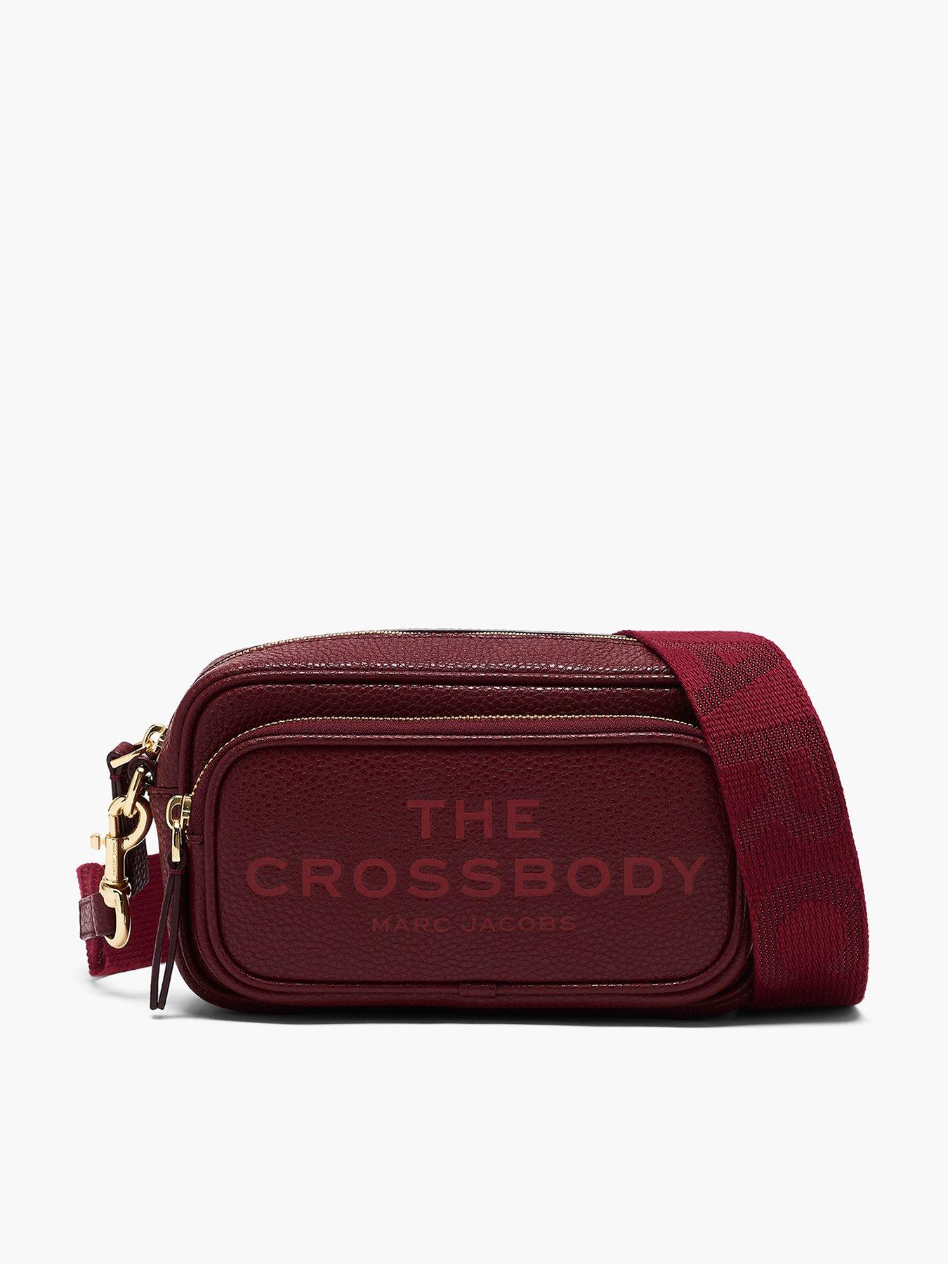 Image 1 of 4 of MARC JACOBS The Crossbody - Dark Red