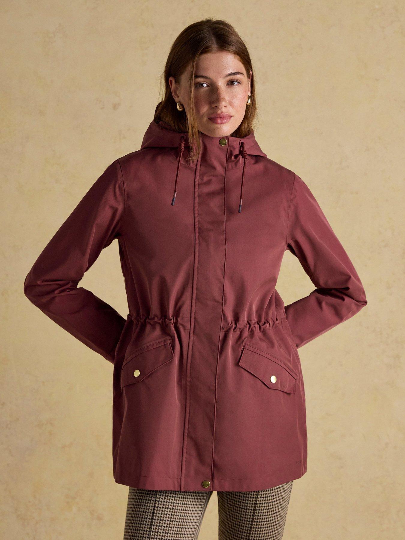 Hooded Joules Red Coast Waterproof Jacket Joules Waterproof