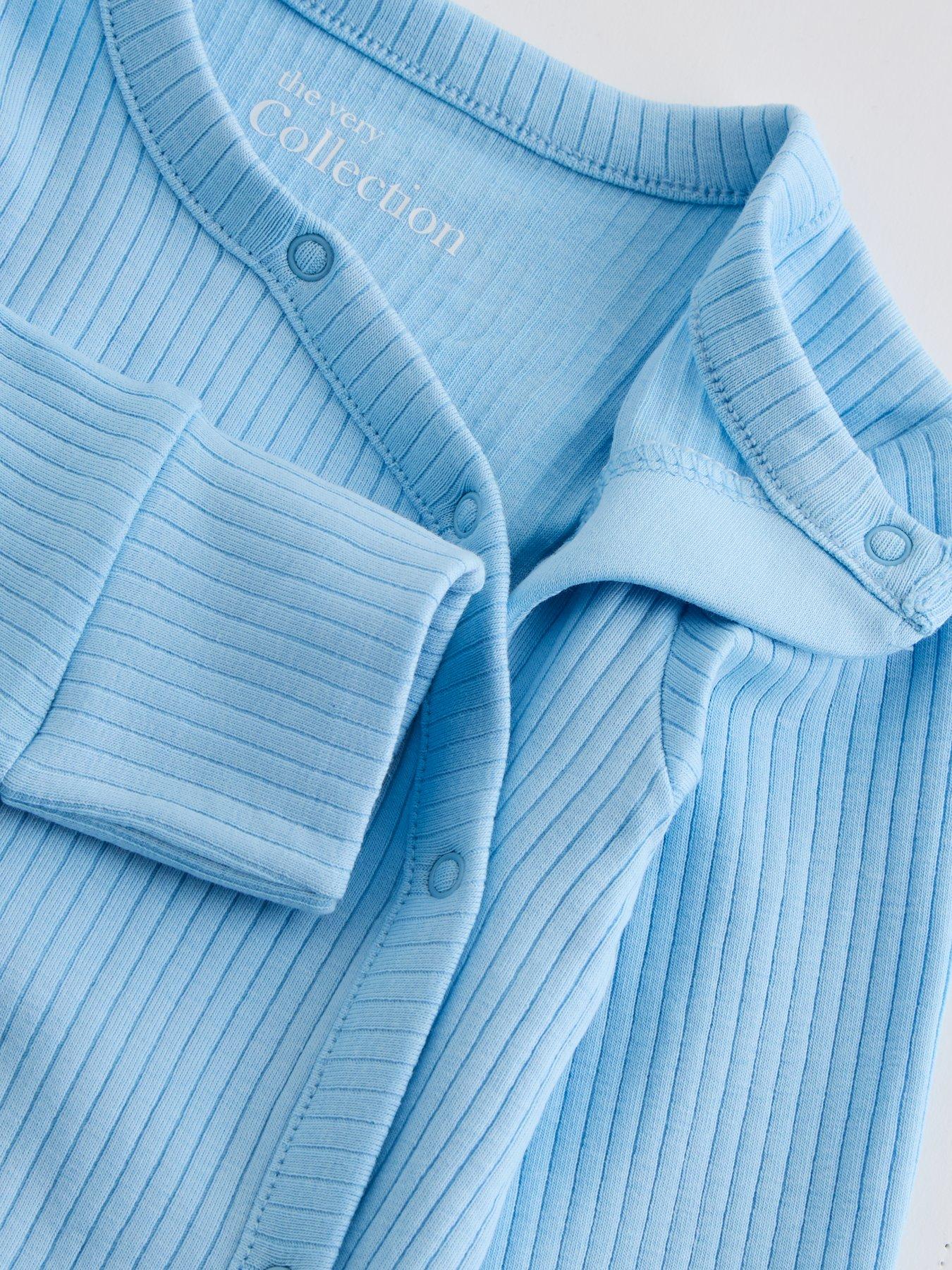 Image 4 of 4 of The Very Collection Cutest Little Bro Sleepsuit - Blue