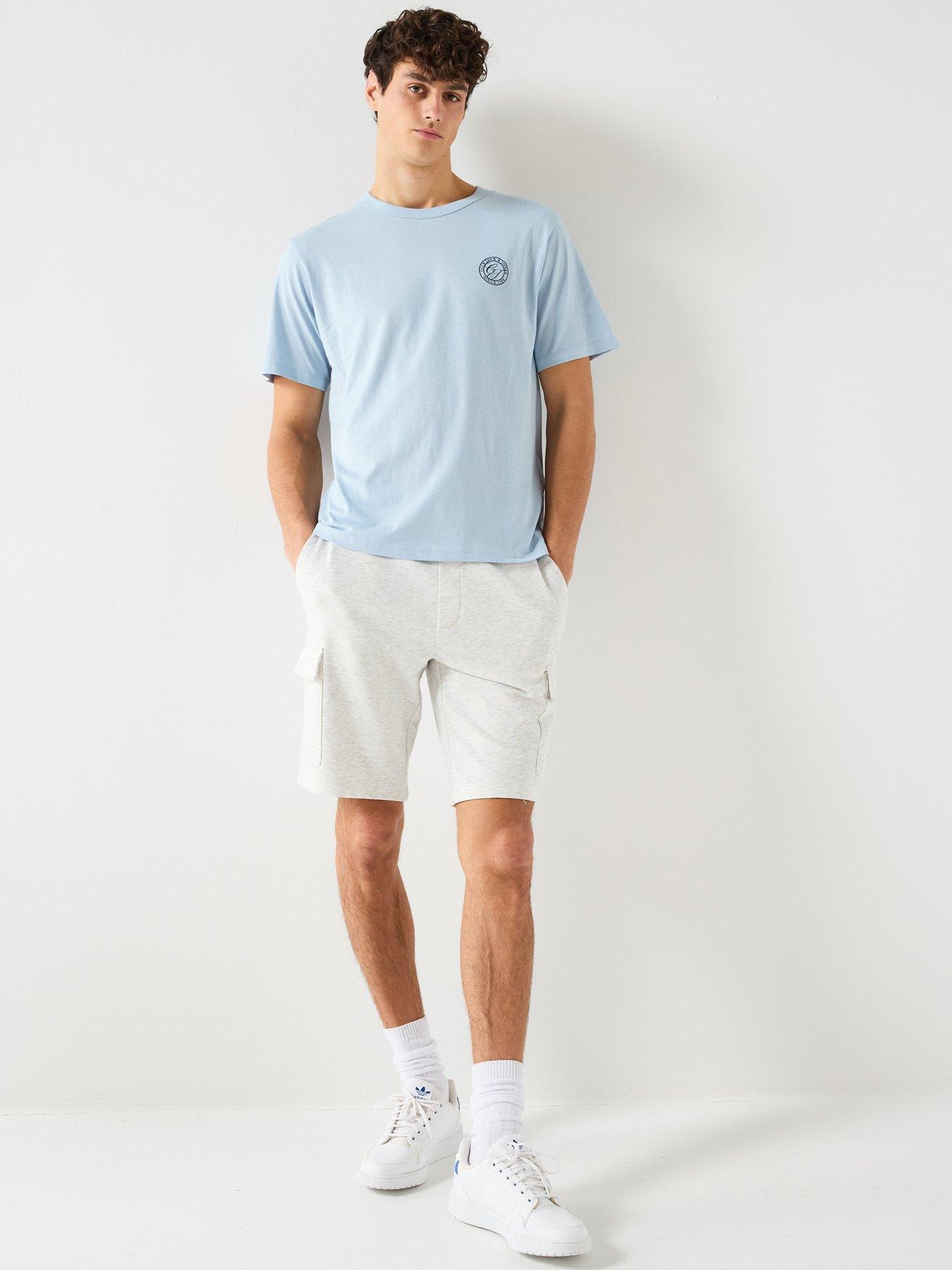 Image 3 of 6 of Jack & Jones Alliance T-Shirt - Light Blue