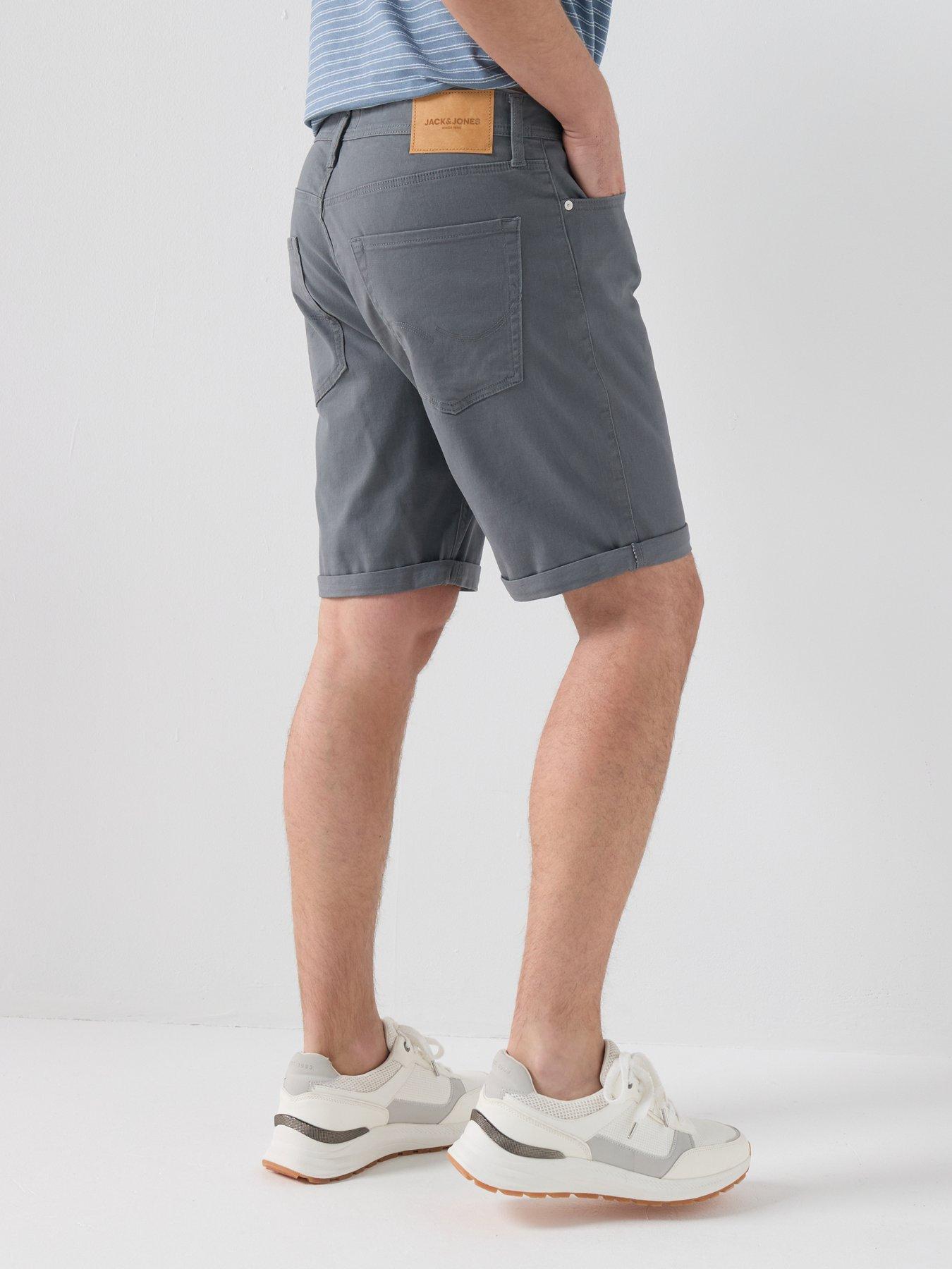 Image 2 of 4 of Jack & Jones Rick Dylan Original Shorts - Grey