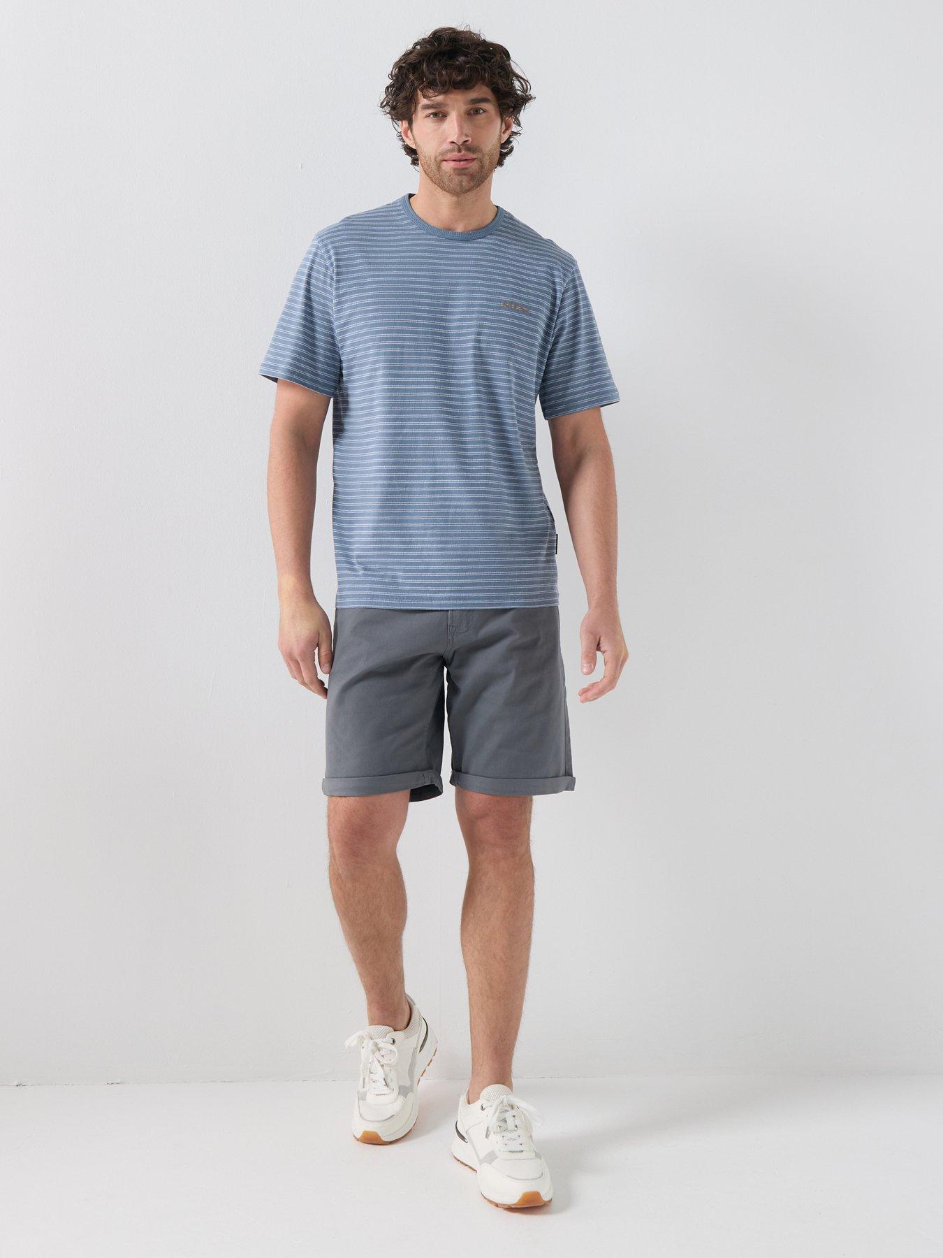 Image 3 of 4 of Jack & Jones Rick Dylan Original Shorts - Grey