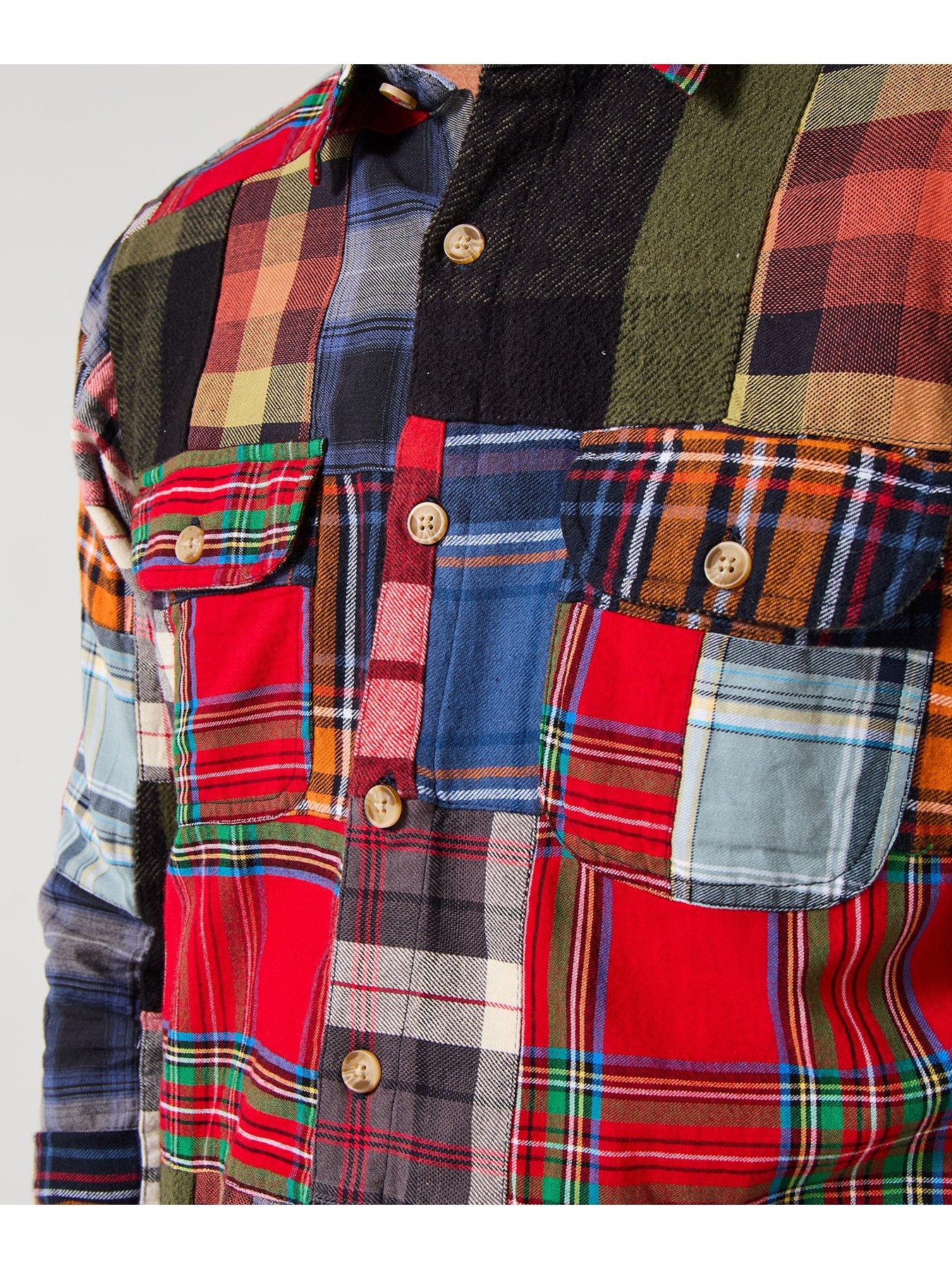 Image 4 of 6 of Joe Browns Patchwork Check Long Sleeve Casual Shirt - Multi