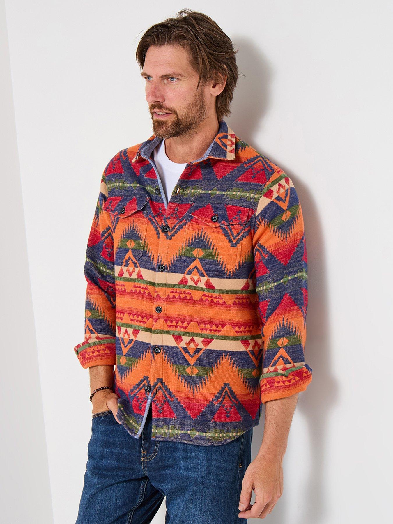 undefined Joe Browns Aztec Long Sleeve Casual Shirt