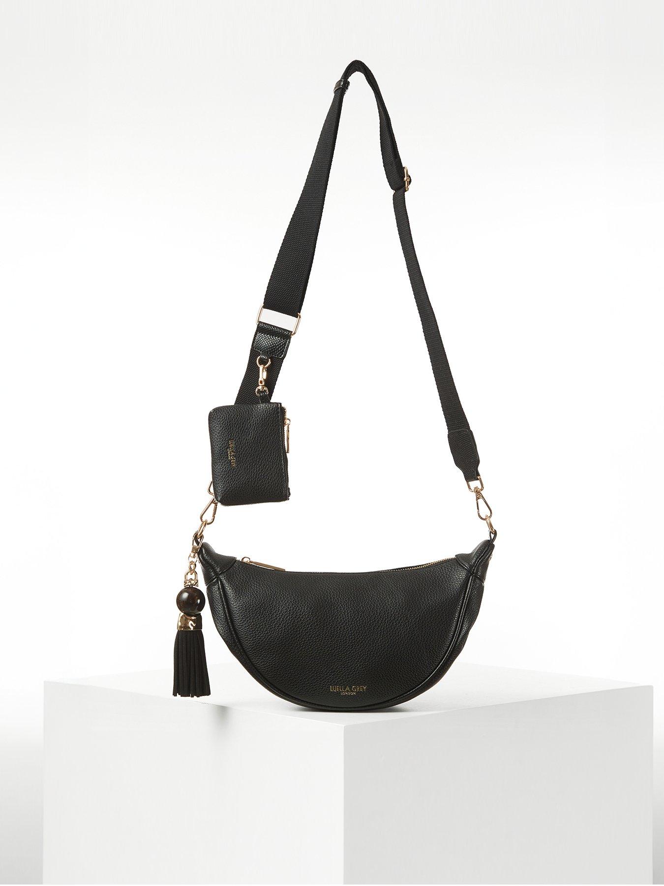 undefined Luella Grey Lauren Black Sling Bag