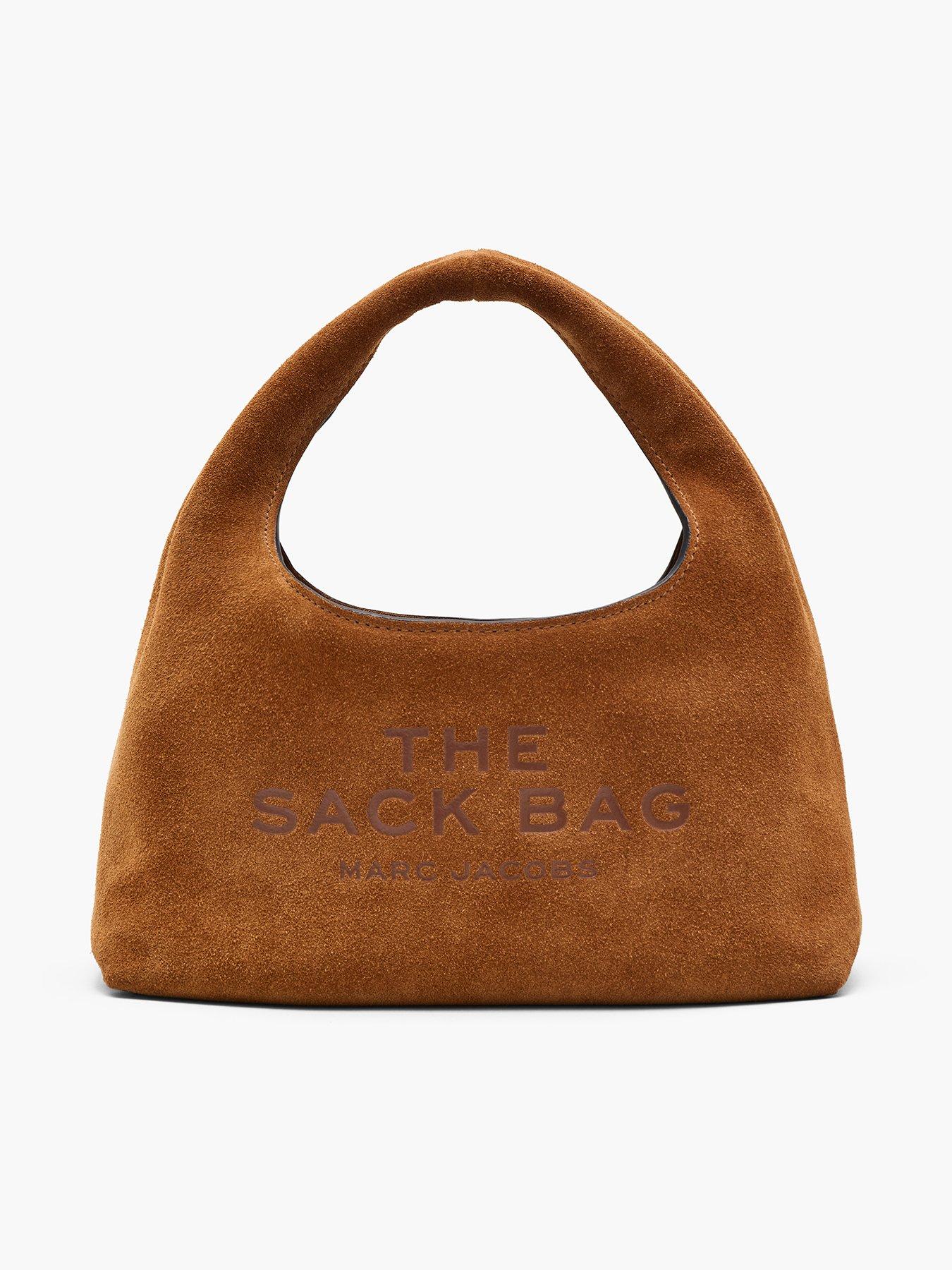 MARC JACOBS The Mini Suede Sack Bag - Brown