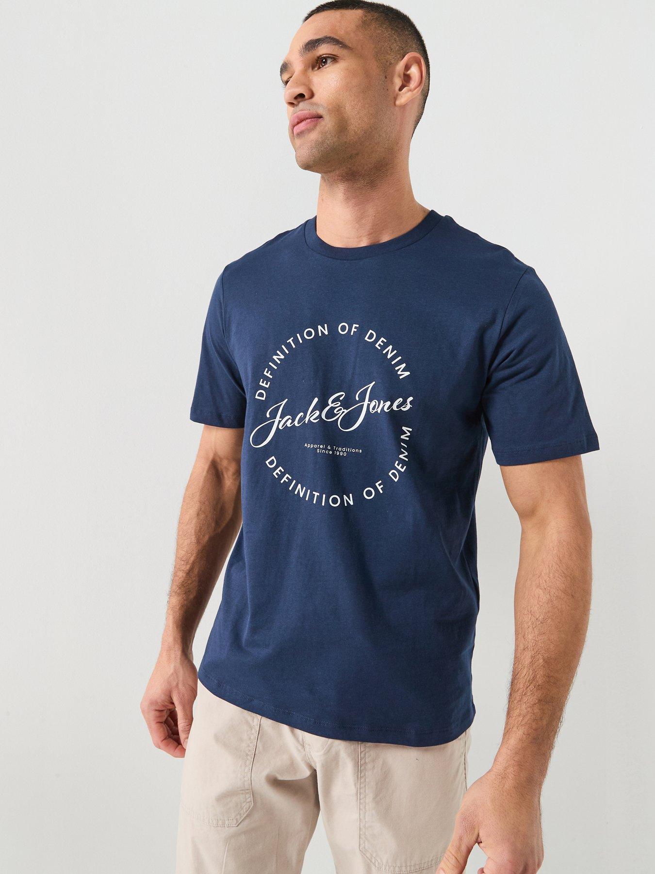 Jack & Jones Grayson T-Shirt - Navy