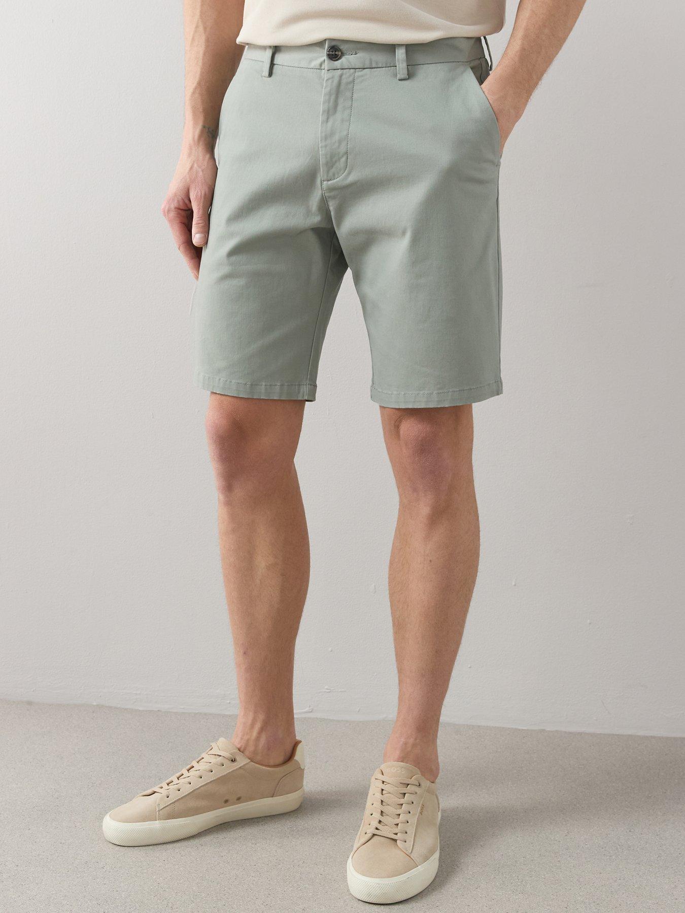 Image 4 of 7 of The Very Collection Slim Fit Chino Short With Stretch - Green