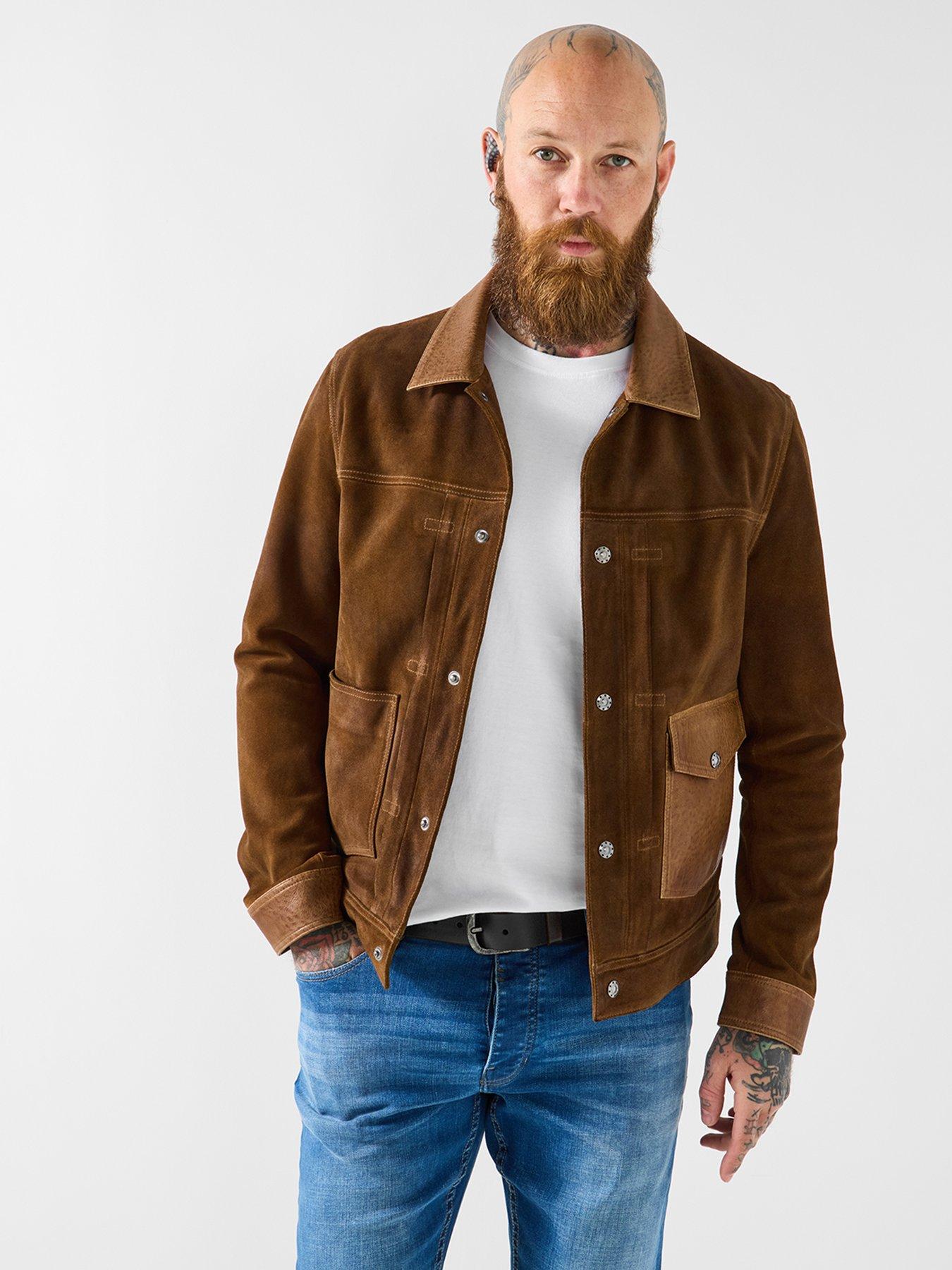 undefined Joe Browns Mixed Leather and Suede Jacket
