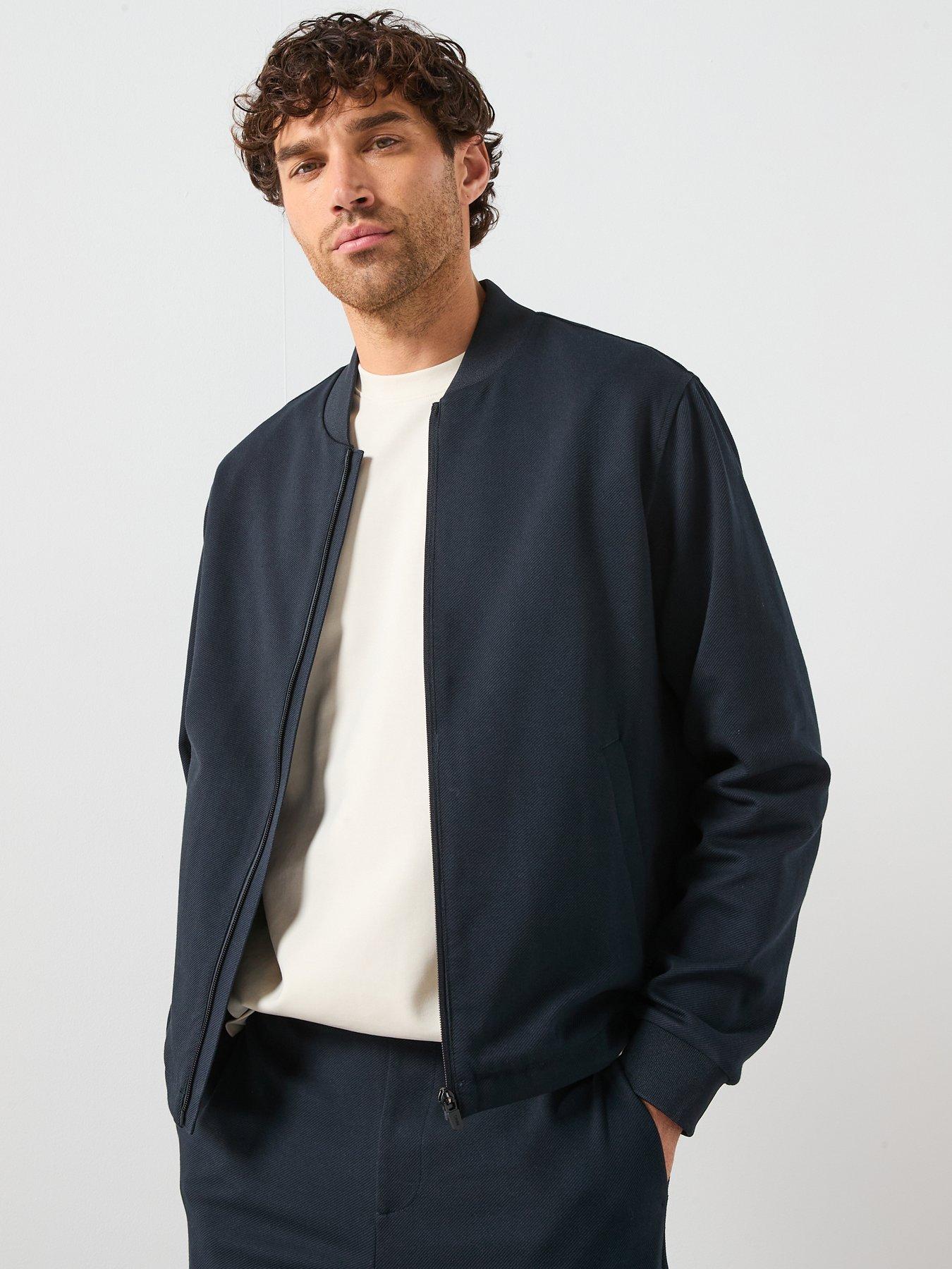 Mango Mango Jens Fine Rib Performance Sweat Bomber