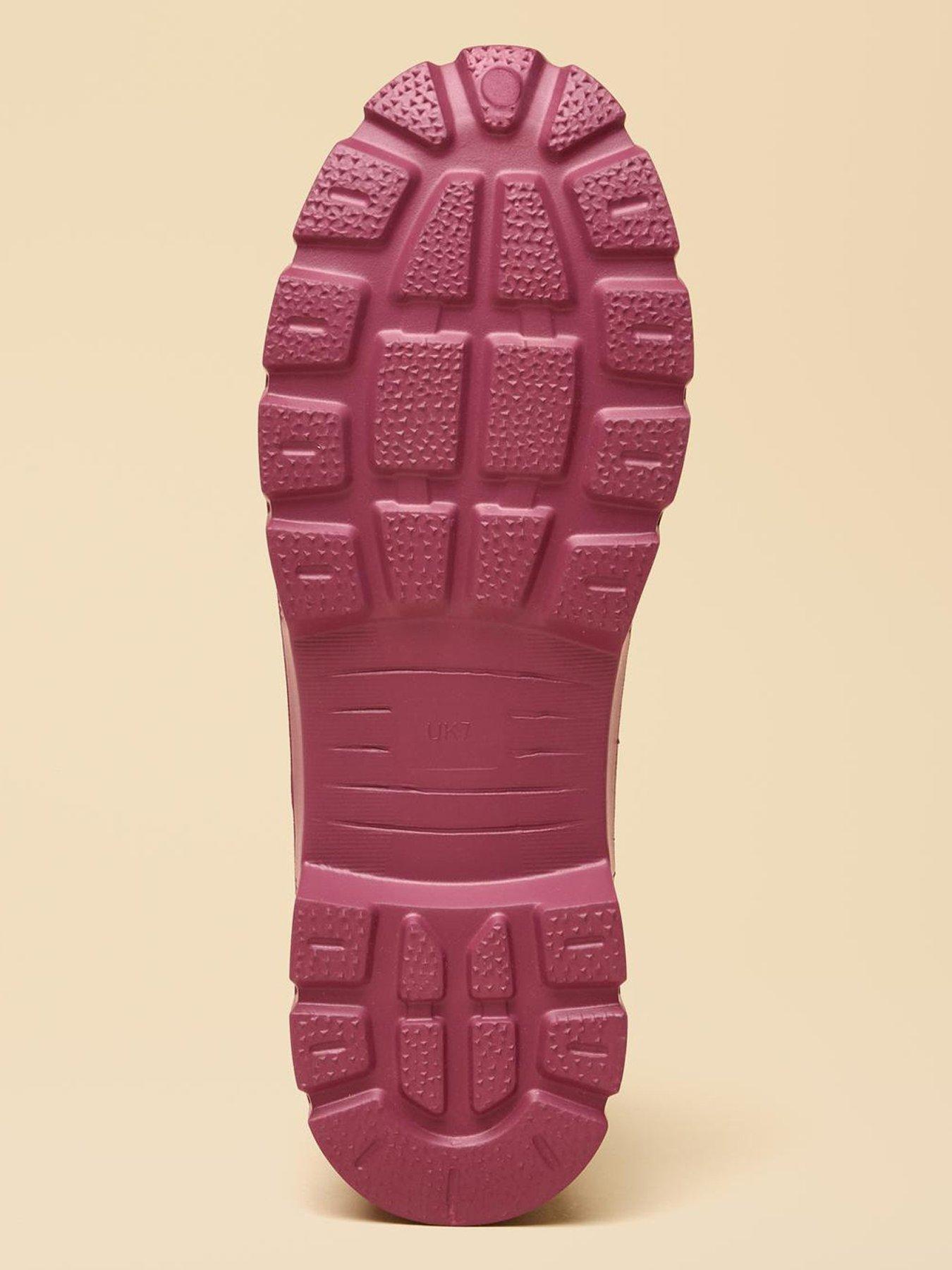 Image 4 of 6 of Joules Lightweight Ankle Wellies - Berry Red