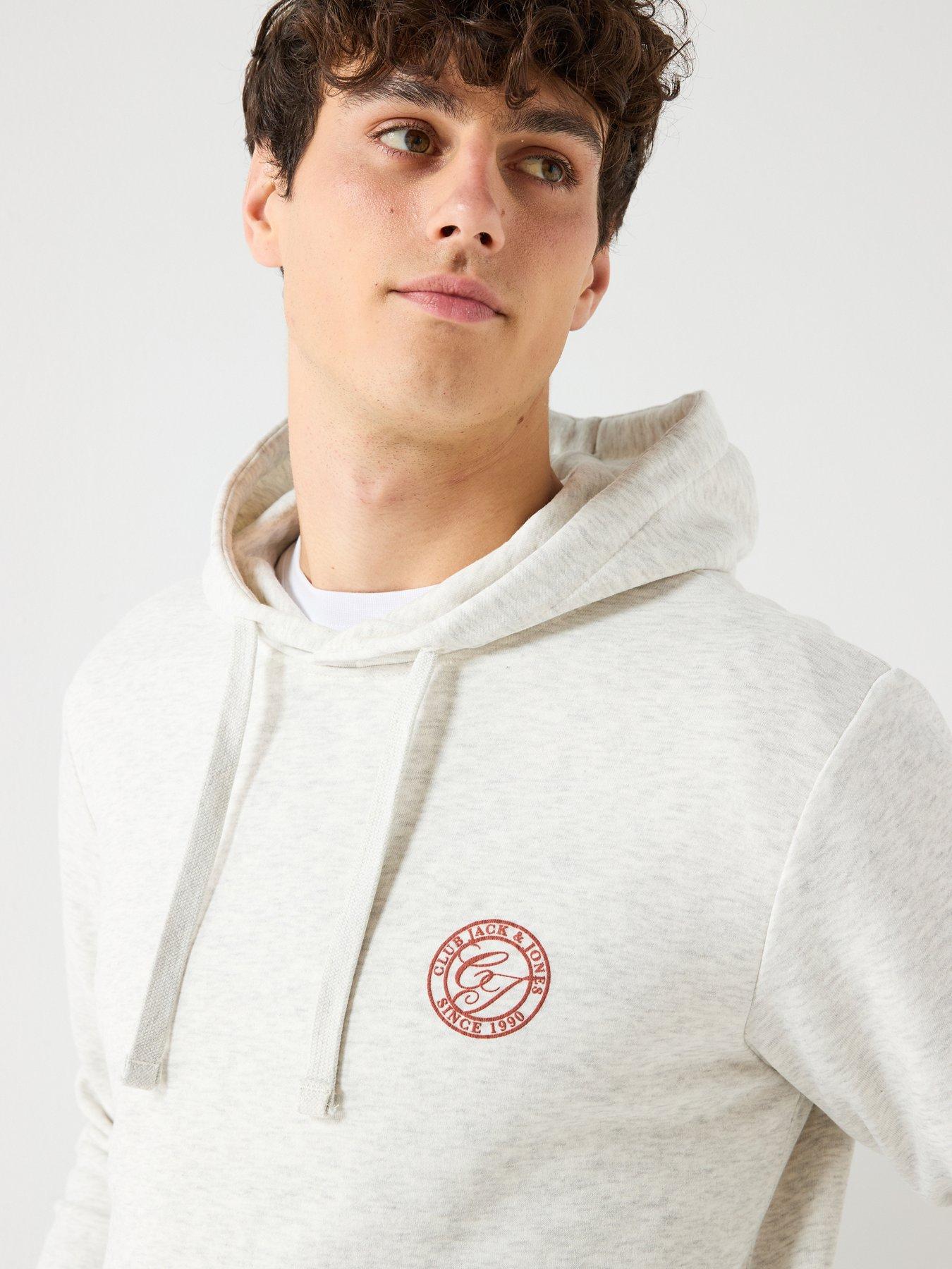 Image 5 of 6 of Jack & Jones Alliance Hoodie - Light Grey