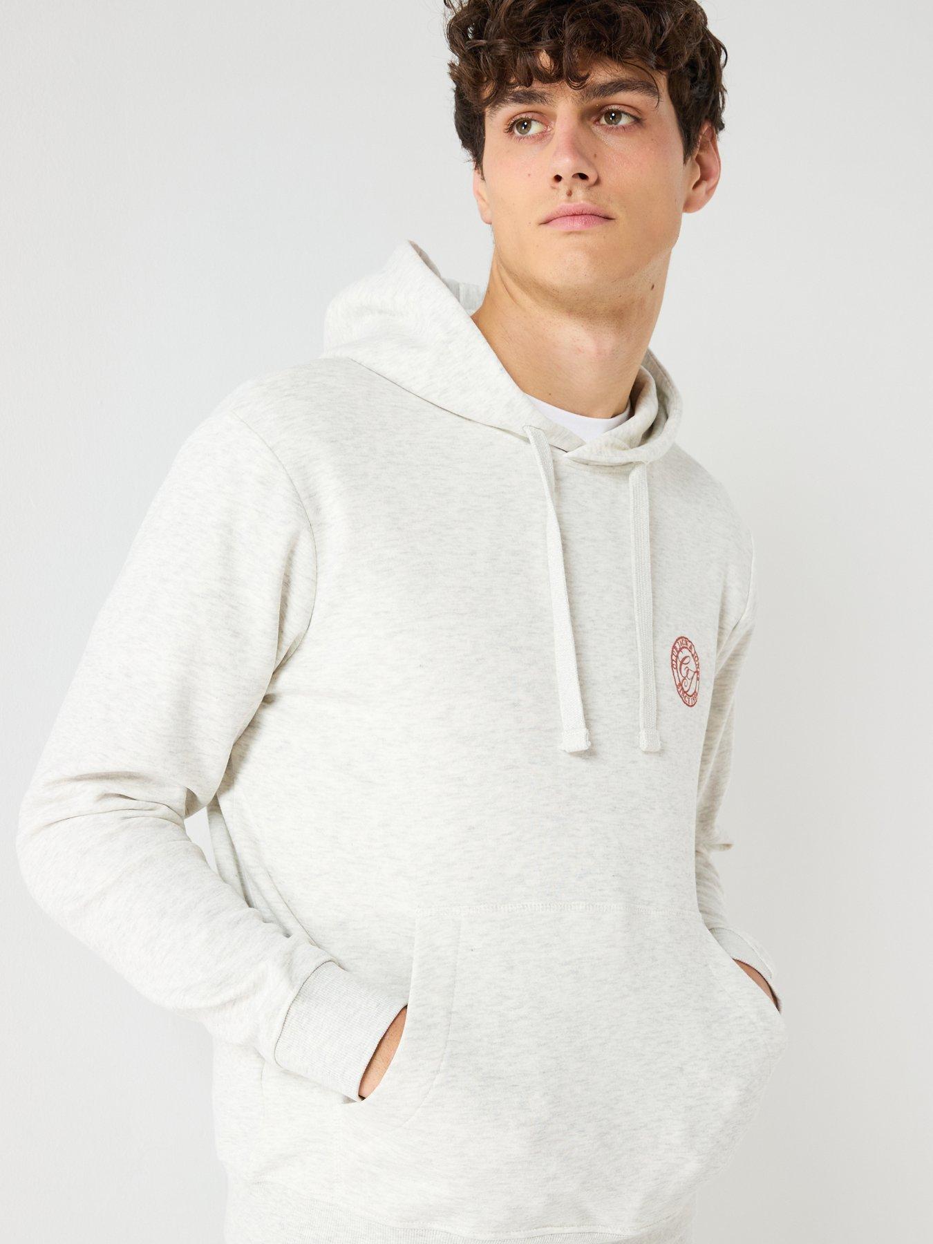 Image 6 of 6 of Jack & Jones Alliance Hoodie - Light Grey