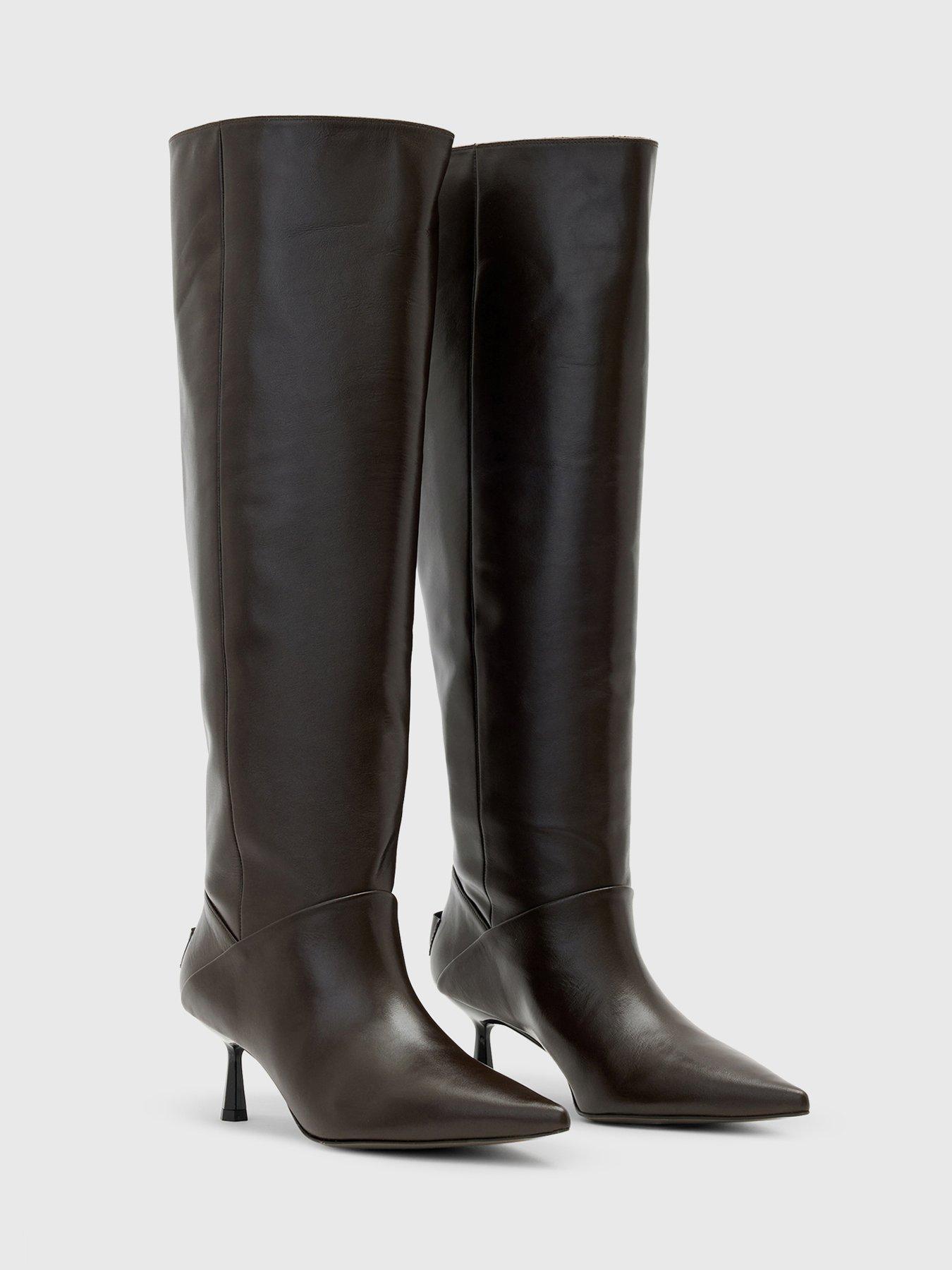 AllSaints Odyssey Leather Low Boot - Brown