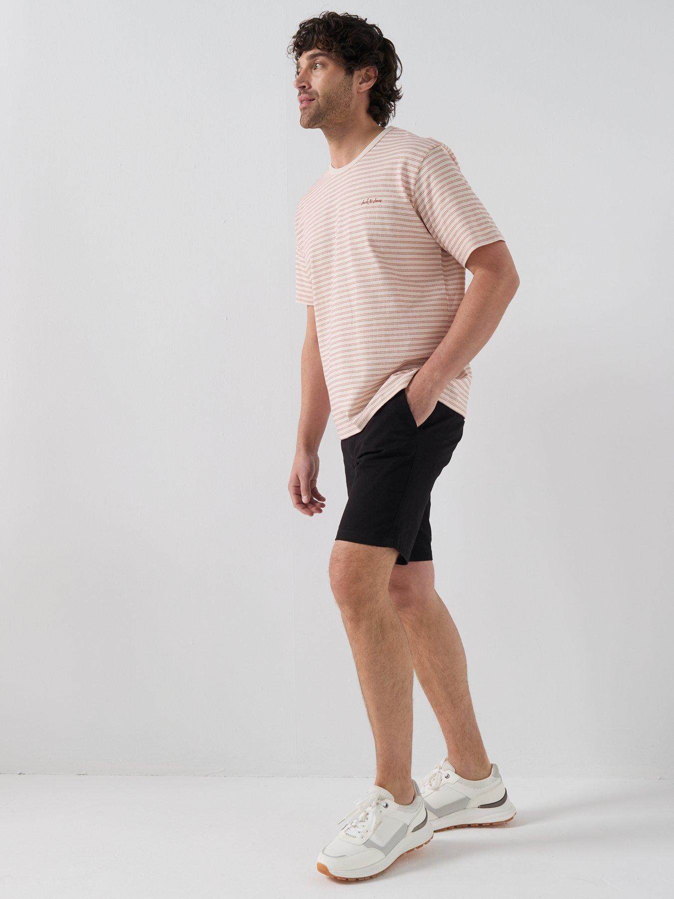 Image 3 of 6 of Jack & Jones Marco Dylan Chino Shorts - Black