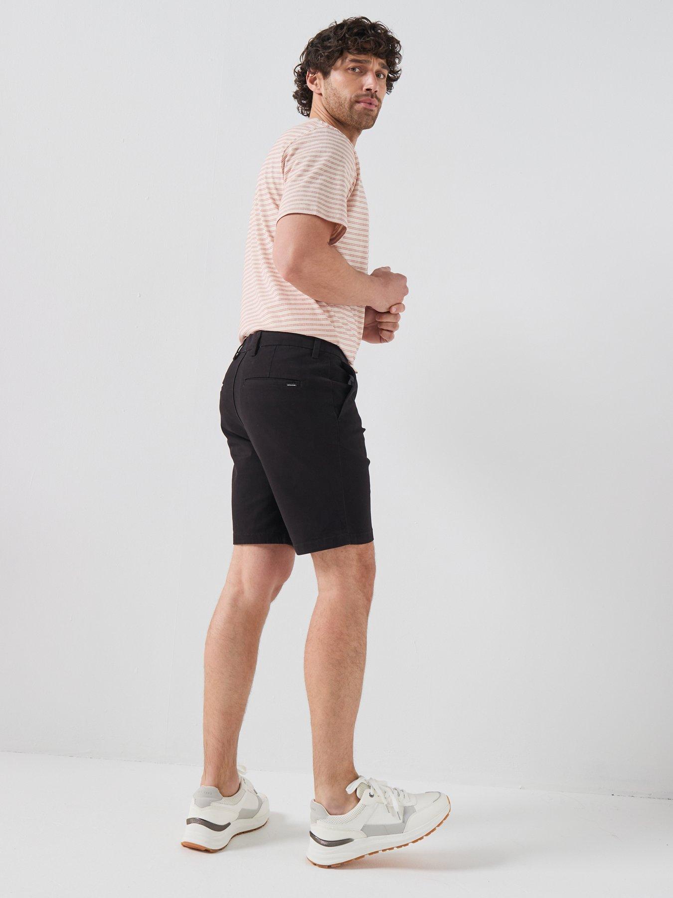 Image 5 of 6 of Jack & Jones Marco Dylan Chino Shorts - Black
