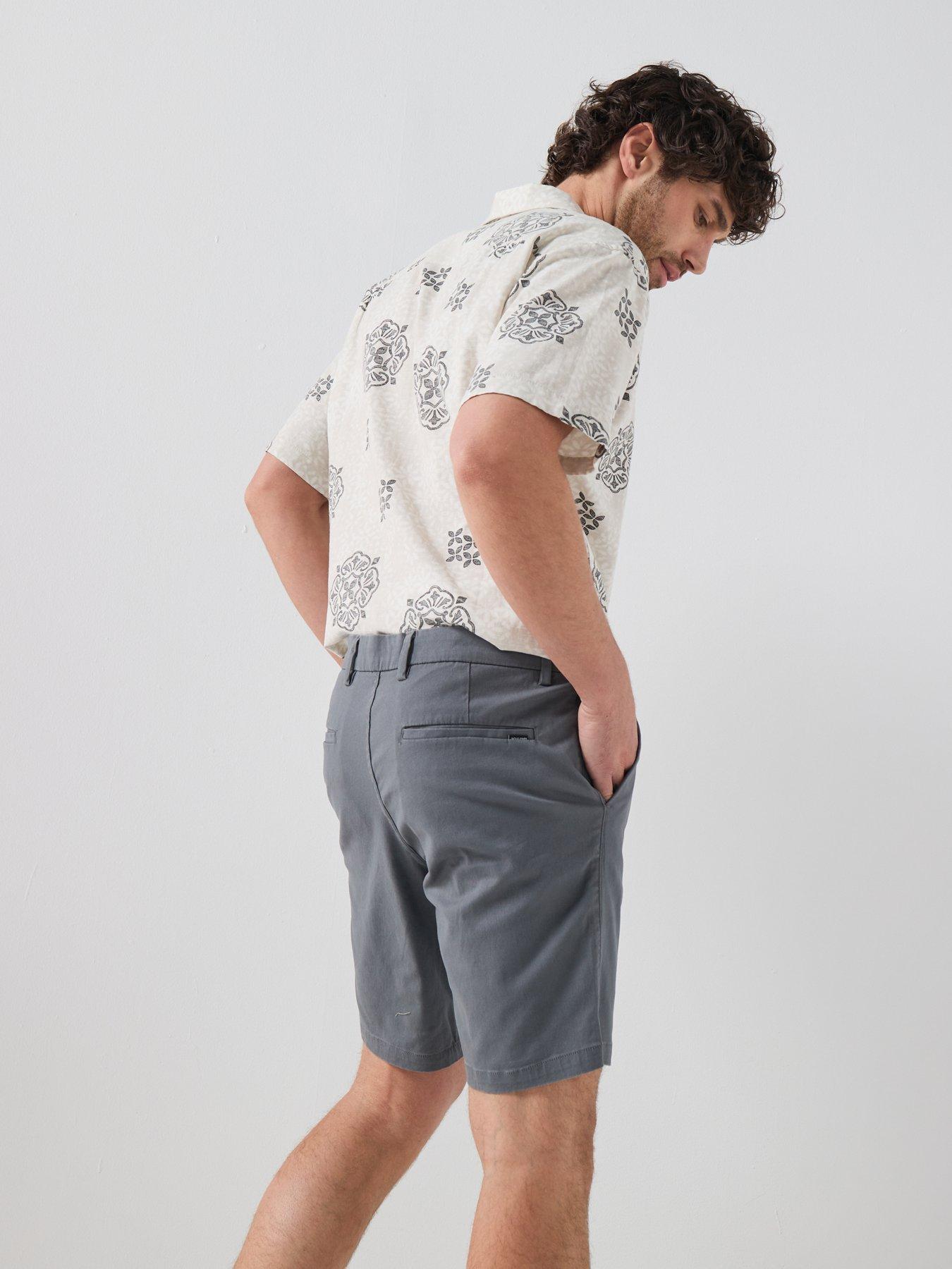 Image 5 of 6 of Jack & Jones Marco Dylan Chino Shorts - Grey