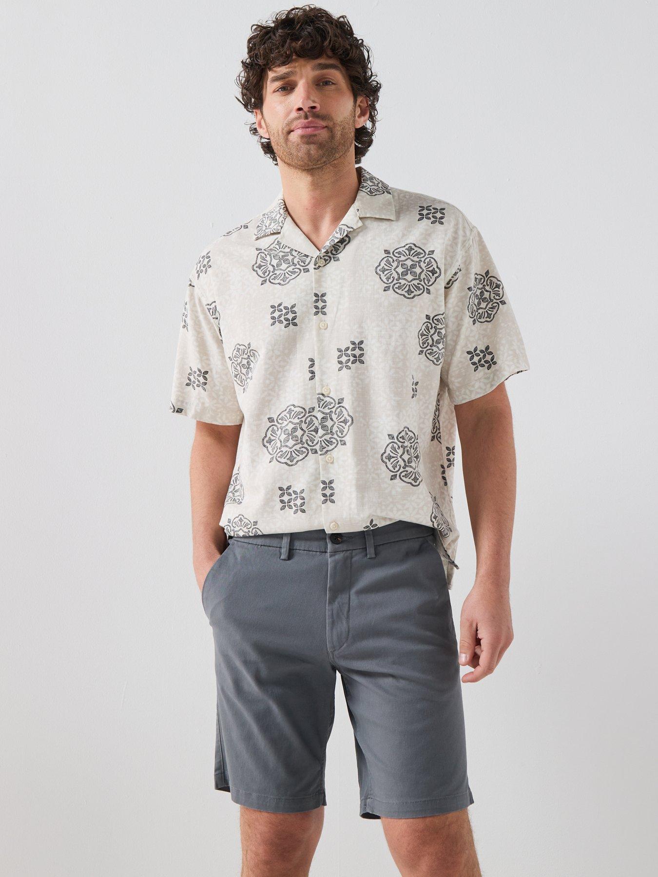 Image 6 of 6 of Jack & Jones Marco Dylan Chino Shorts - Grey