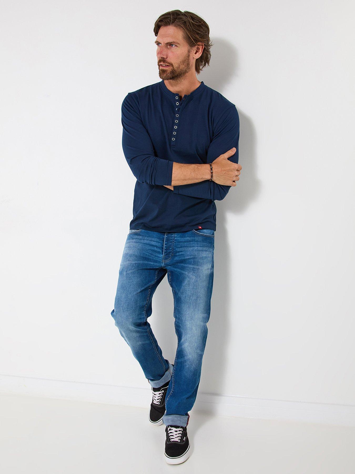Image 2 of 5 of Joe Browns Joe Browns Henley Long Sleeve T Shirt