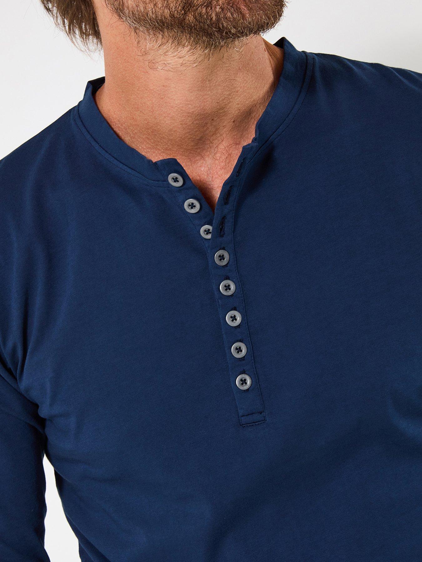 Image 4 of 5 of Joe Browns Joe Browns Henley Long Sleeve T Shirt