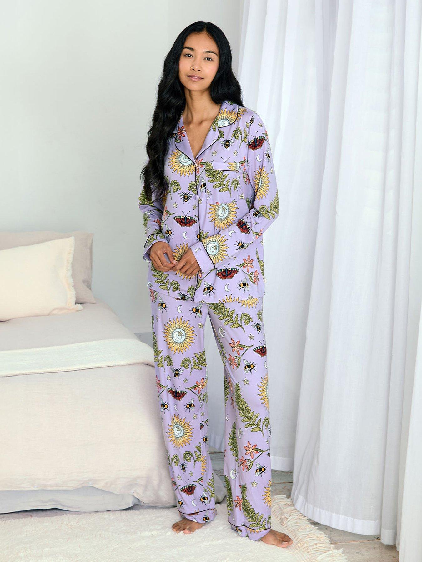 chelsea-peers-classic-long-button-up-set-light-purple