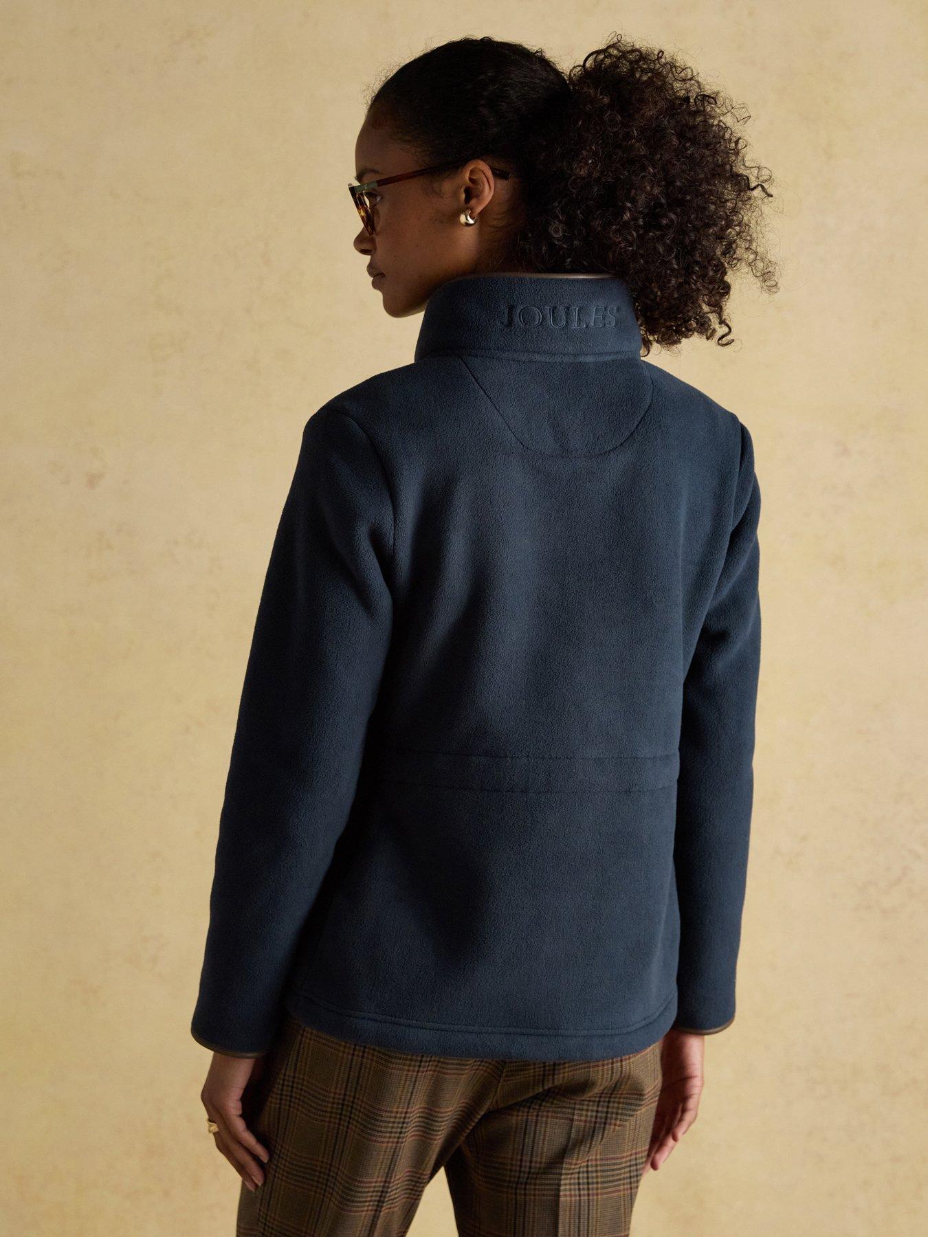 Image 2 of 6 of Joules Zip Through Fleece - Navy