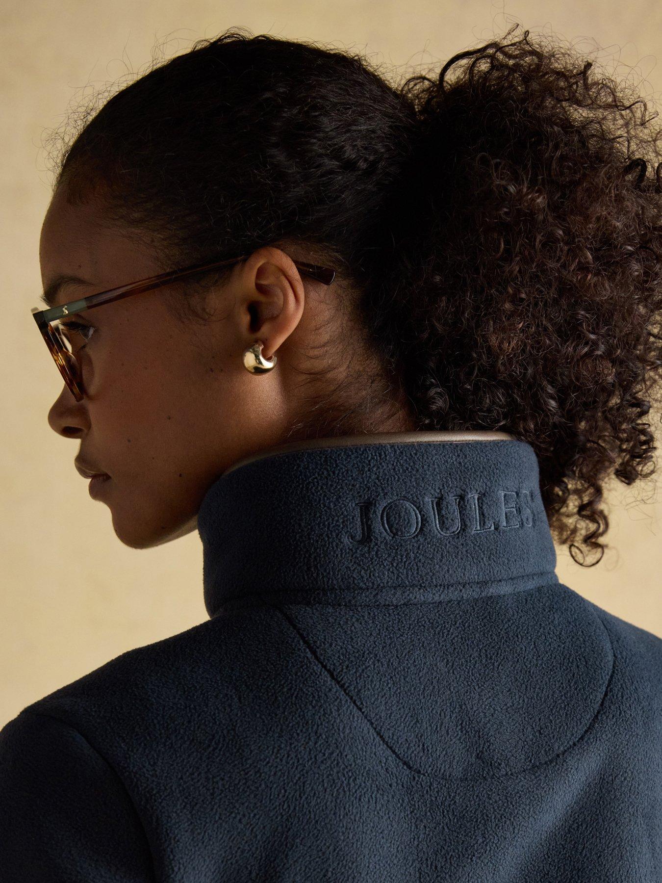 Image 3 of 6 of Joules Zip Through Fleece - Navy