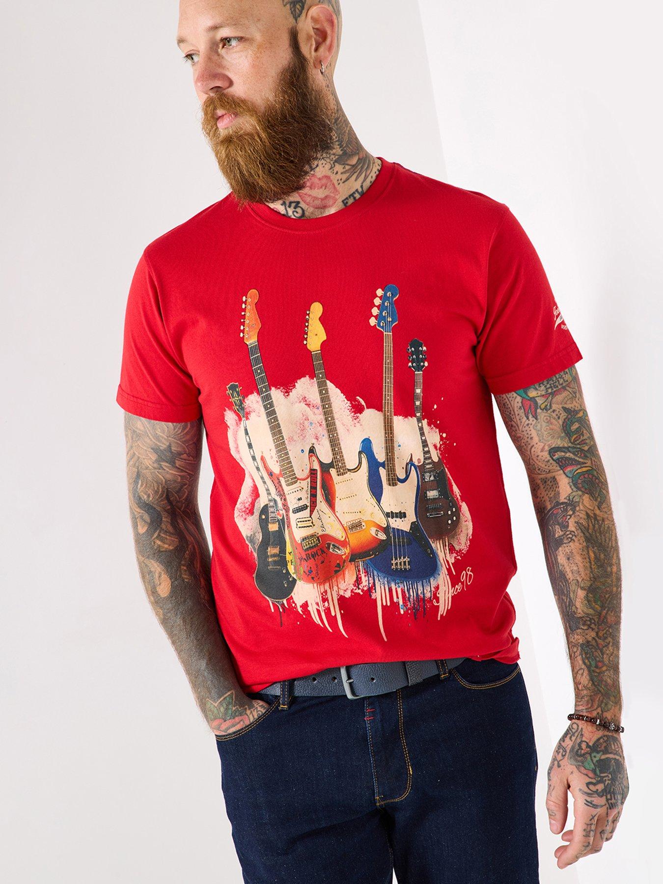 Joe Browns Music Lover's T Shirt - Red