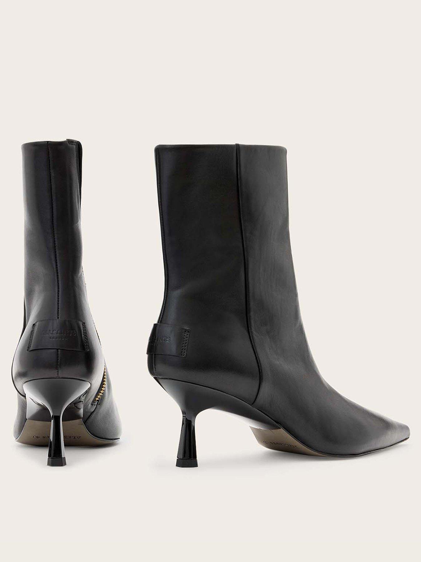 Image 3 of 7 of AllSaints Vivian Boot - Black