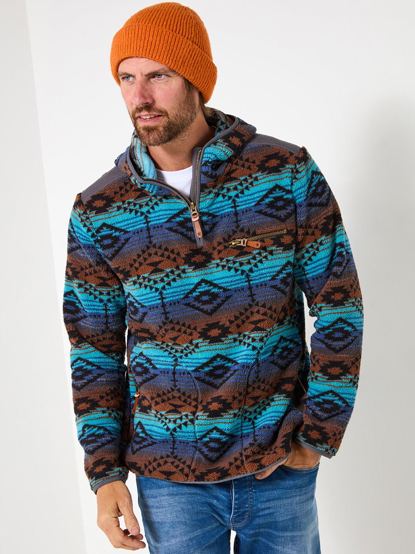 Joe Browns Aztec Zip Hoodie - Multi