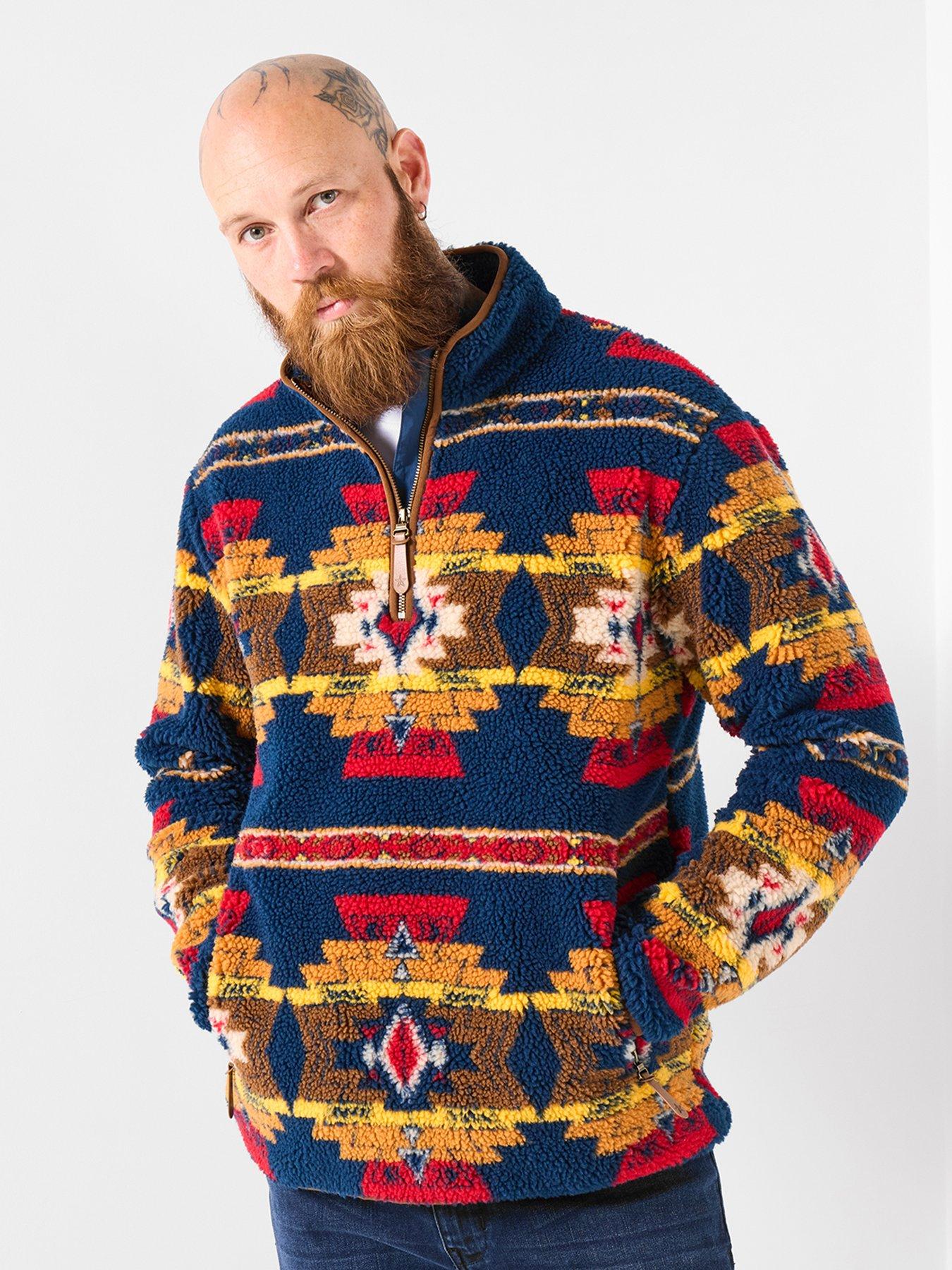undefined Joe Browns Patterned Borg Jacket