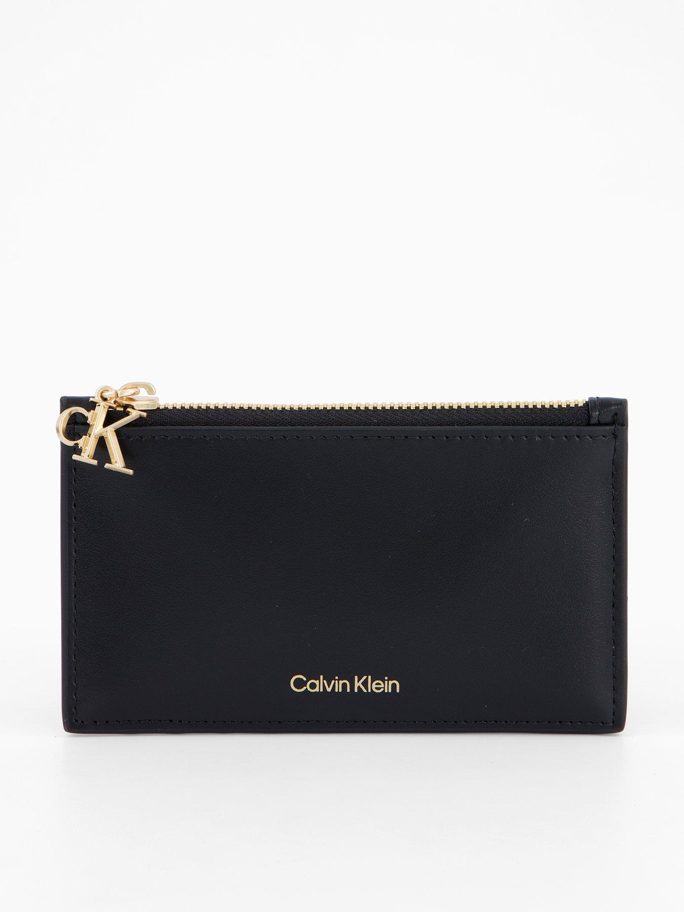 Calvin Klein Zip Up Cardcase - Black