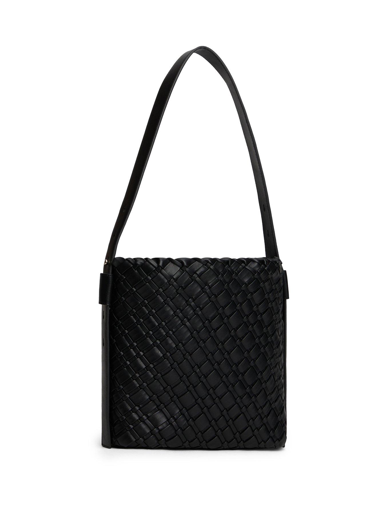 Image 2 of 5 of Tommy Hilfiger Braided Hobo Bag - Black