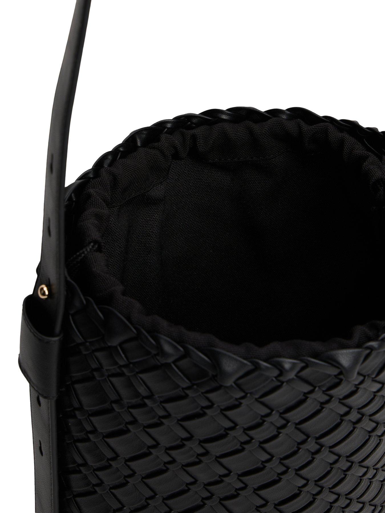 Image 4 of 5 of Tommy Hilfiger Braided Hobo Bag - Black